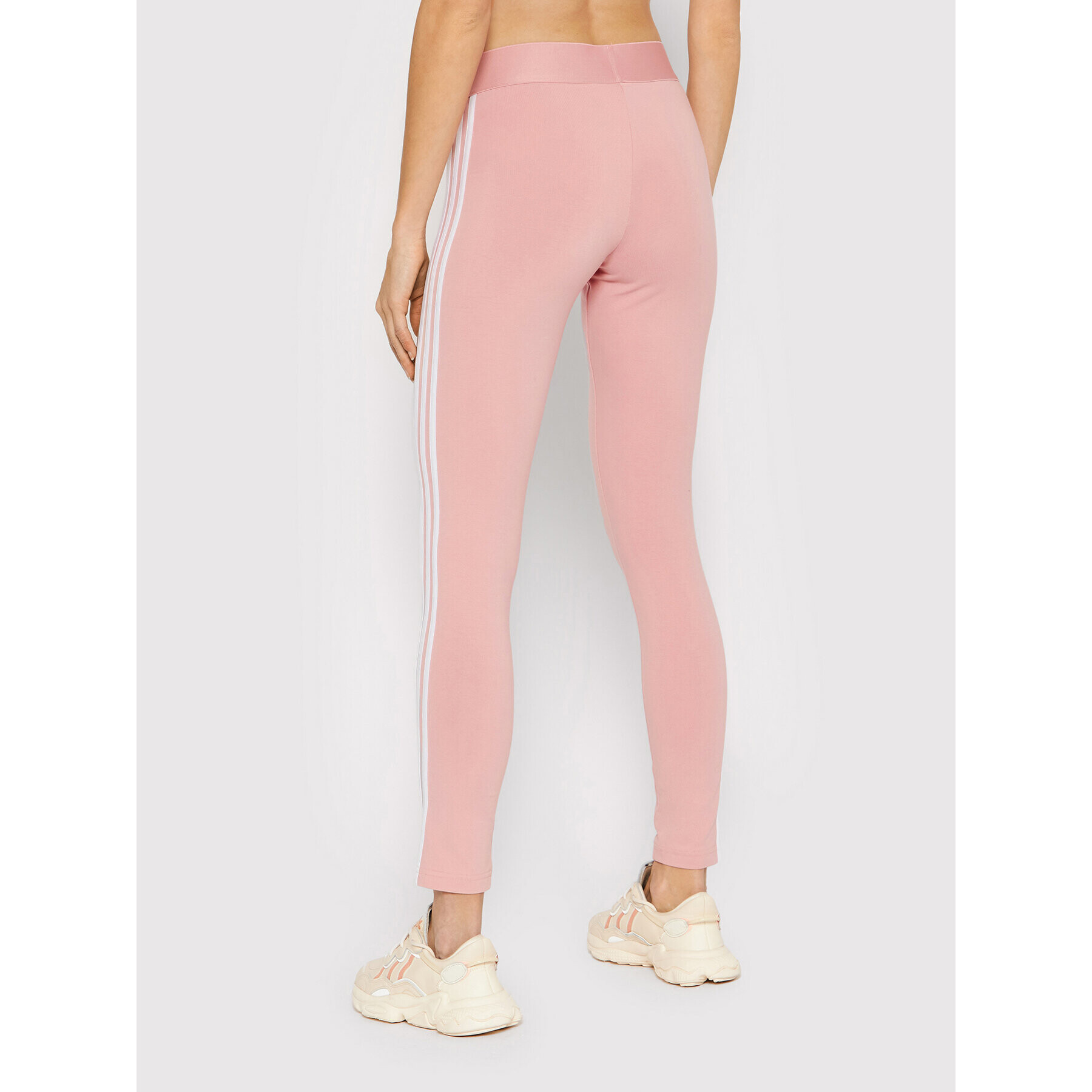 adidas Performance adidas Colanți Loungewear Essentials 3-Stripes HD1828 Roz Tight Fit - Pled.ro