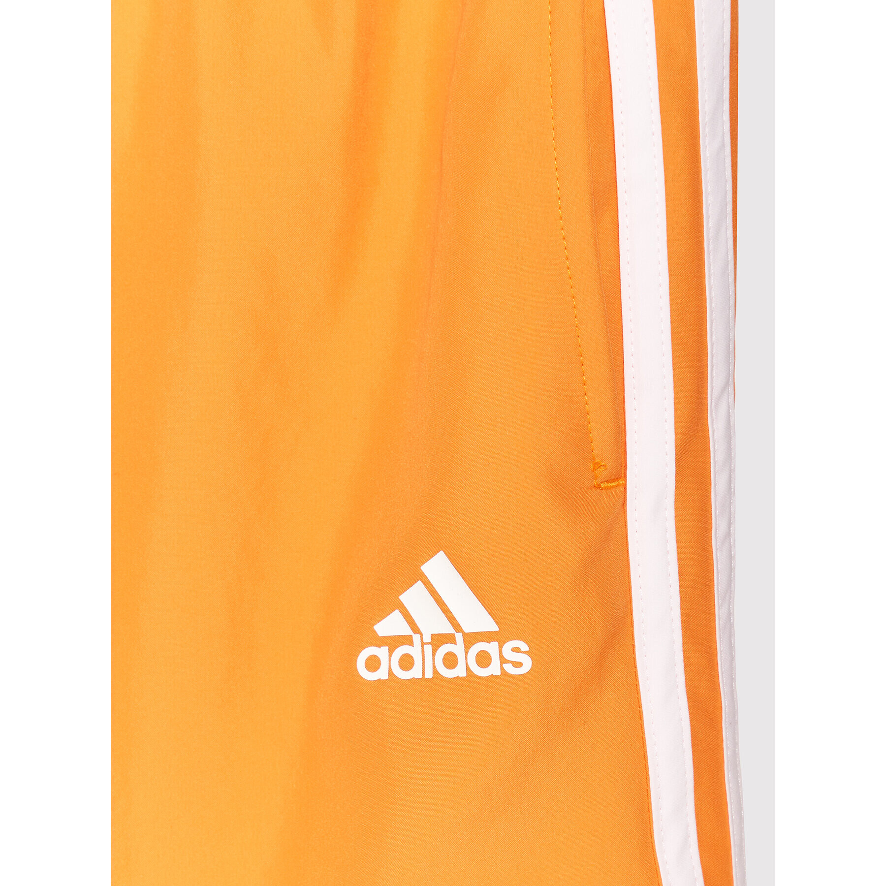 adidas Pantaloni scurți pentru înot Classic 3-Stripes HA0401 Portocaliu Regular Fit - Pled.ro