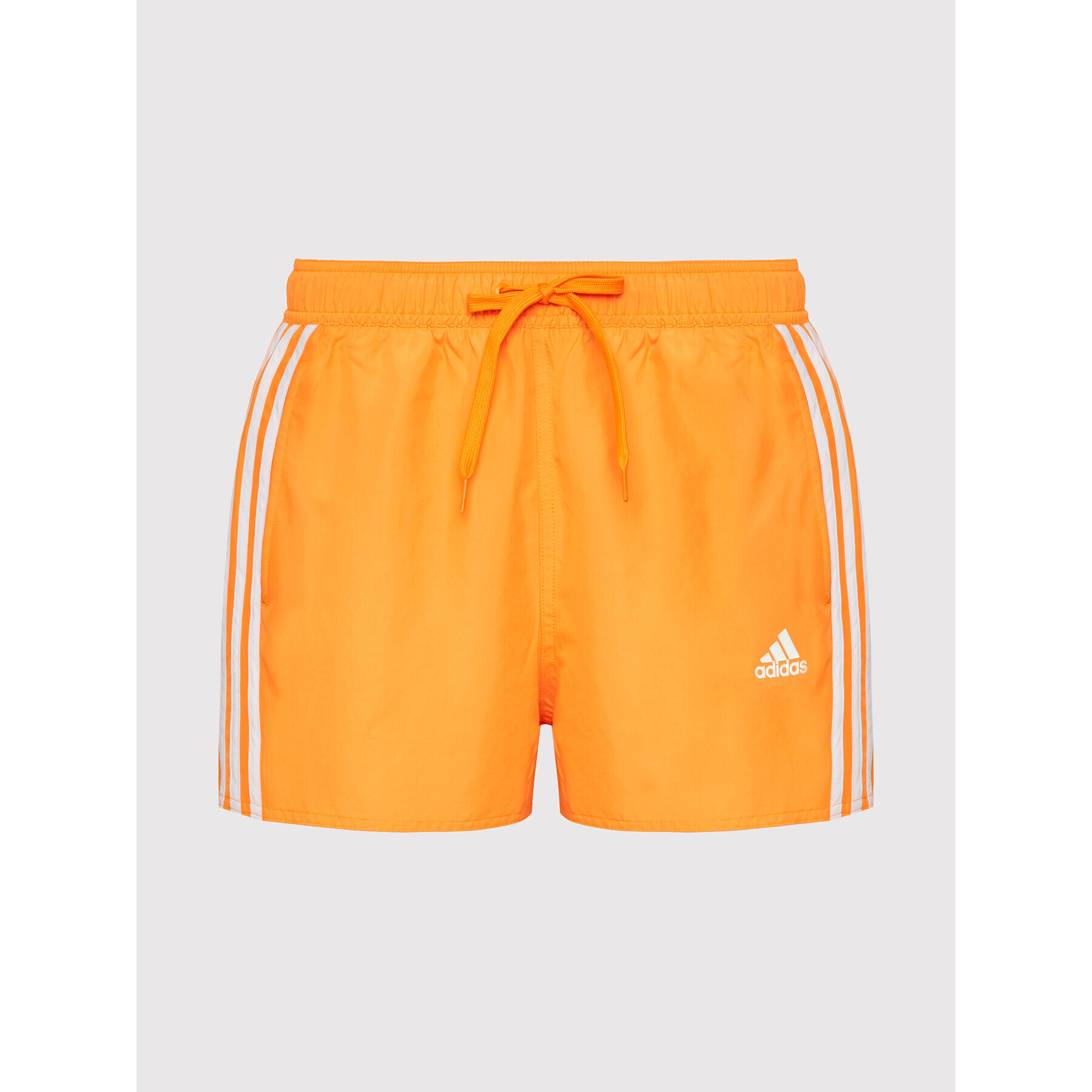 adidas Pantaloni scurți pentru înot Classic 3-Stripes HA0401 Portocaliu Regular Fit - Pled.ro