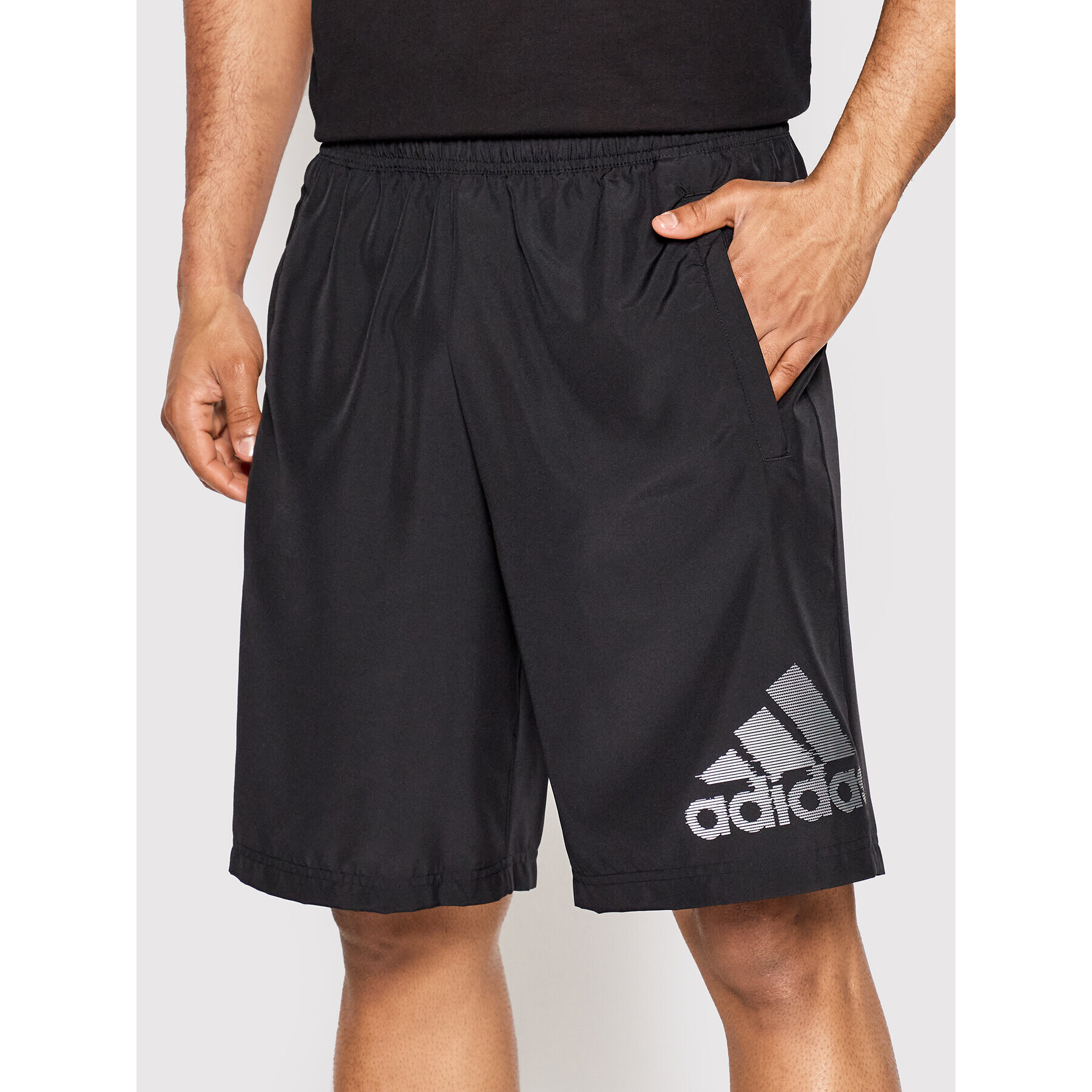 adidas Pantaloni scurți sport Designed To Move HF7201 Negru Regular Fit - Pled.ro