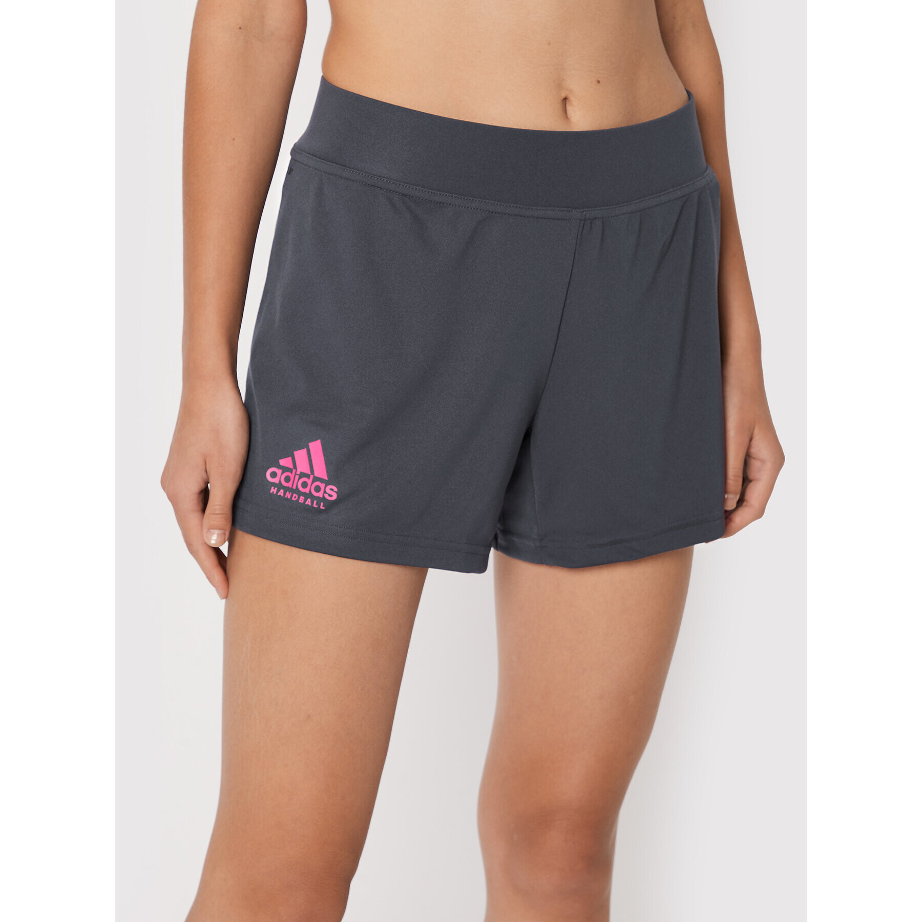 adidas Pantaloni scurți sport Handball HL1691 Gri Regular Fit - Pled.ro