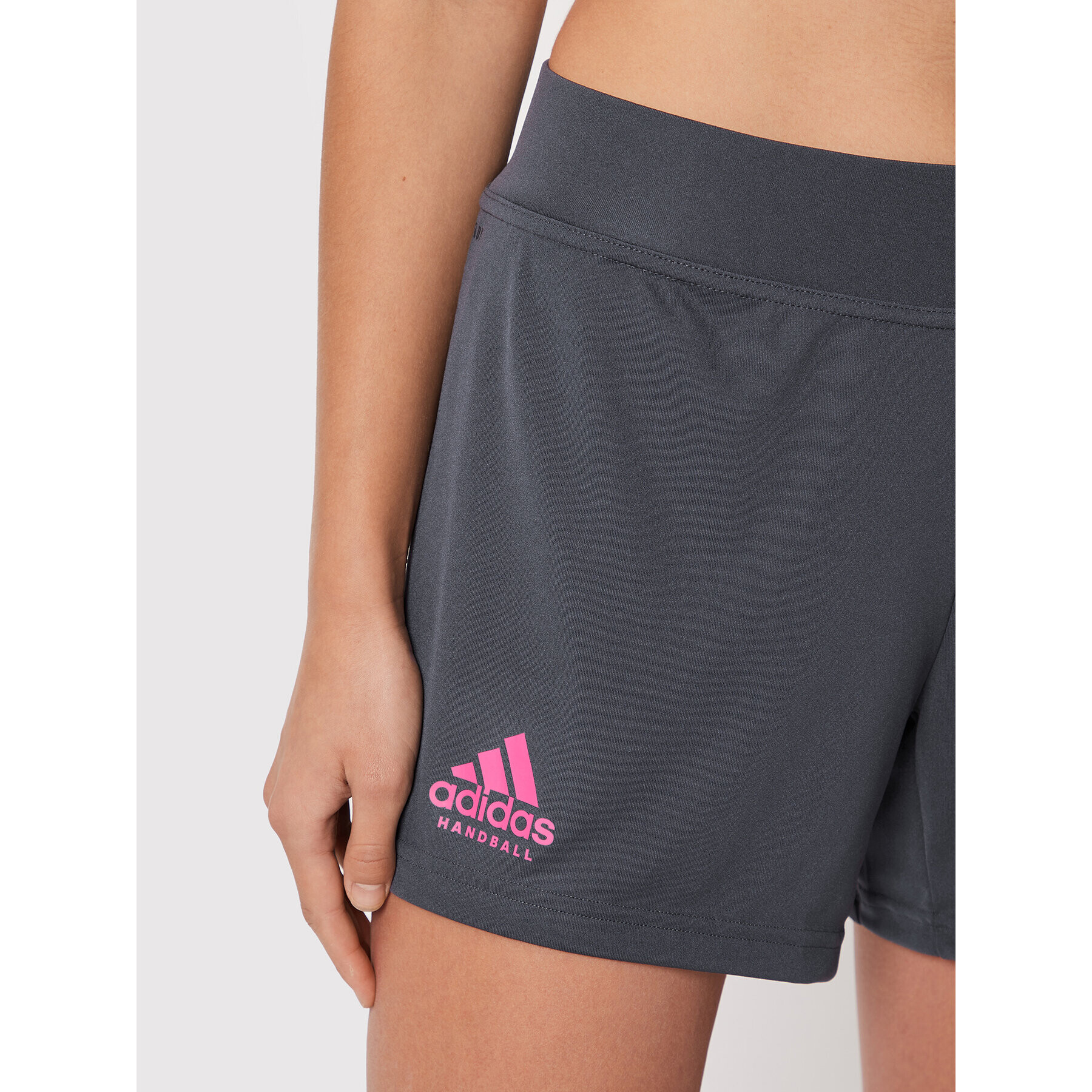 adidas Pantaloni scurți sport Handball HL1691 Gri Regular Fit - Pled.ro