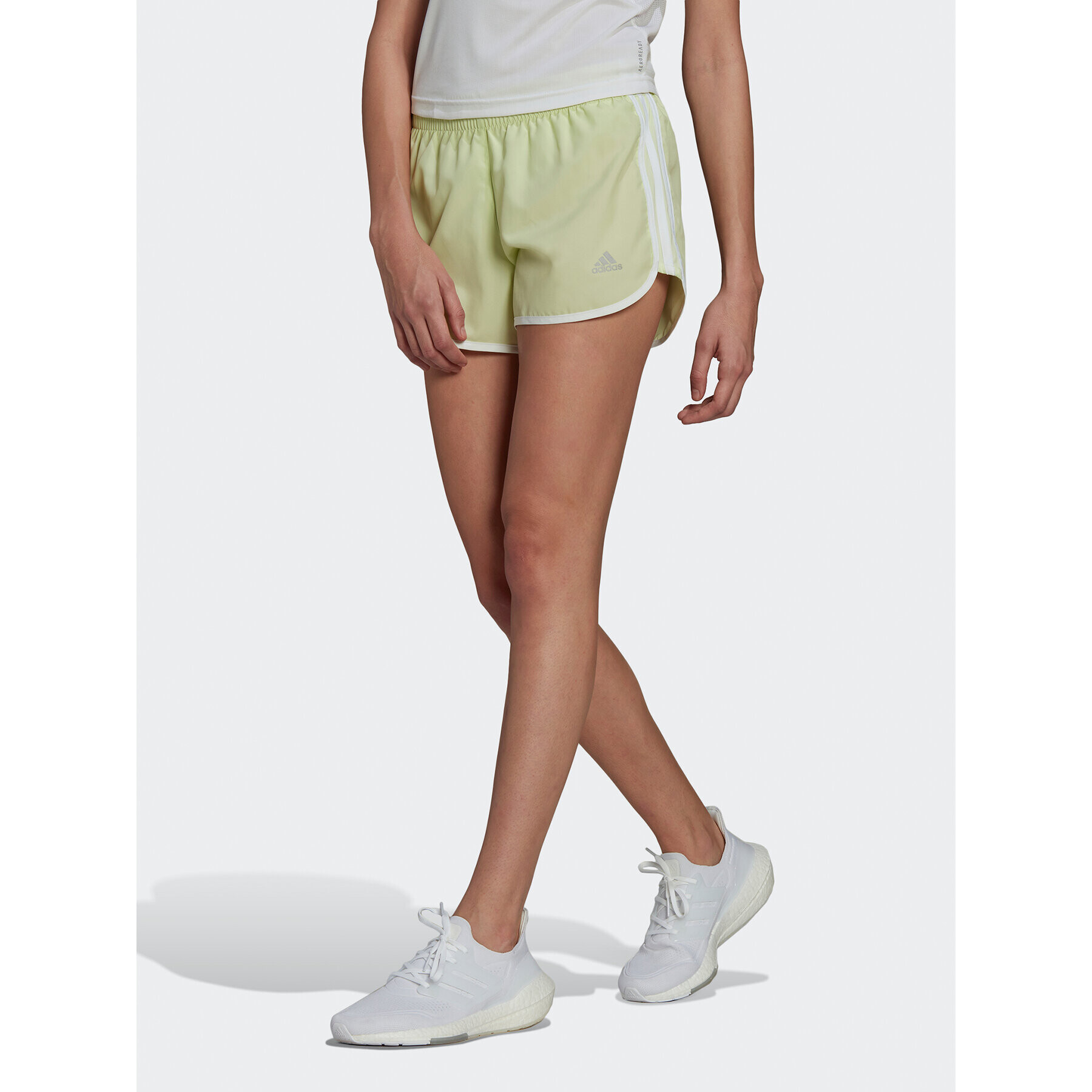 adidas Pantaloni scurți sport Marathon 20 HC1768 Verde Regular Fit - Pled.ro