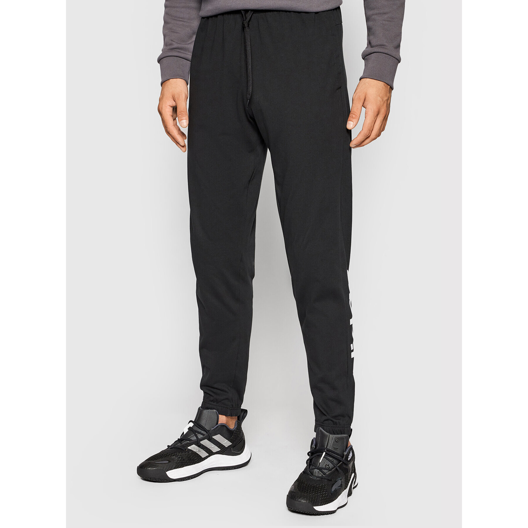 adidas Performance adidas Pantaloni trening E Lin DQ3082 Negru Regular Fit - Pled.ro