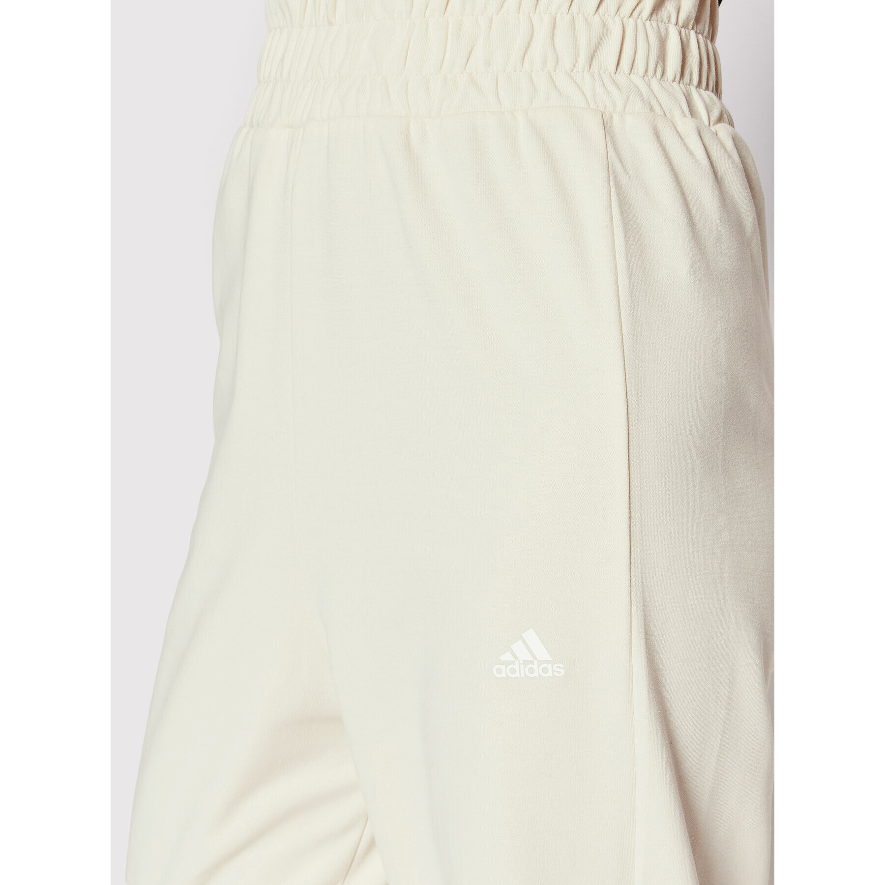 adidas Pantaloni trening Yoga HD6829 Bej Regular Fit - Pled.ro