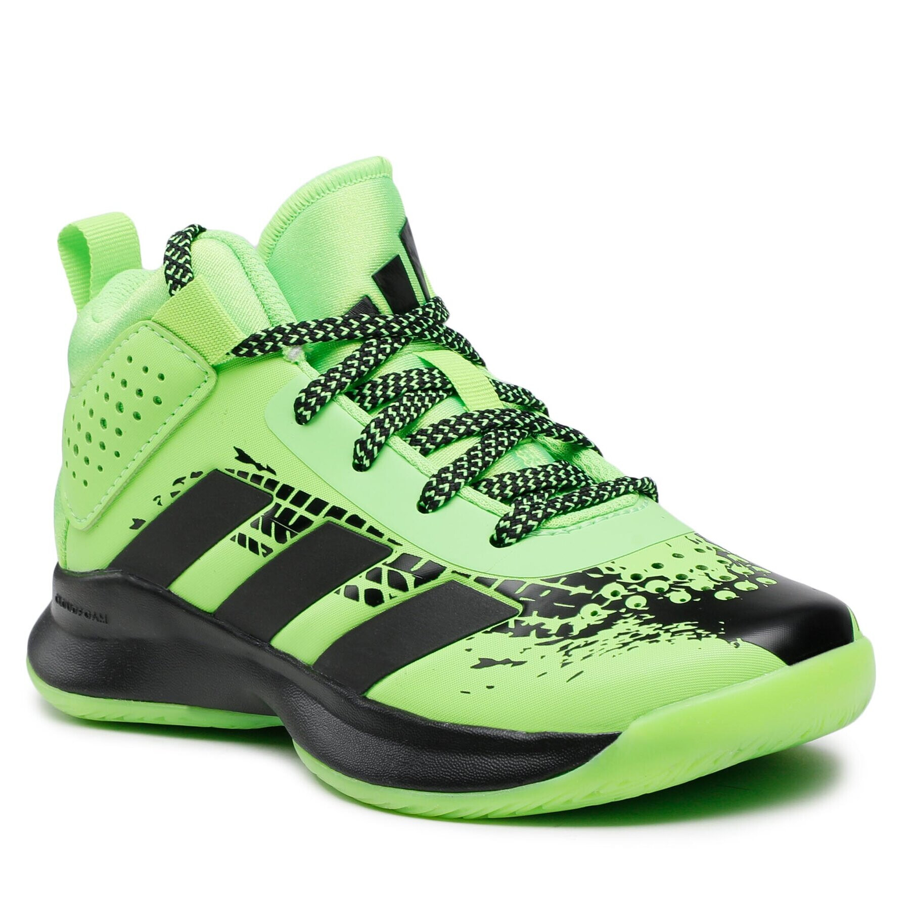 adidas Pantofi Cross Em Up 5 K Wide HQ8496 Verde - Pled.ro