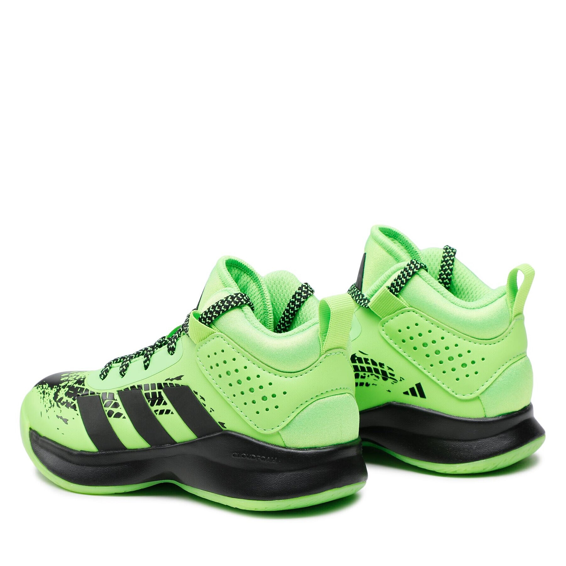 adidas Pantofi Cross Em Up 5 K Wide HQ8496 Verde - Pled.ro