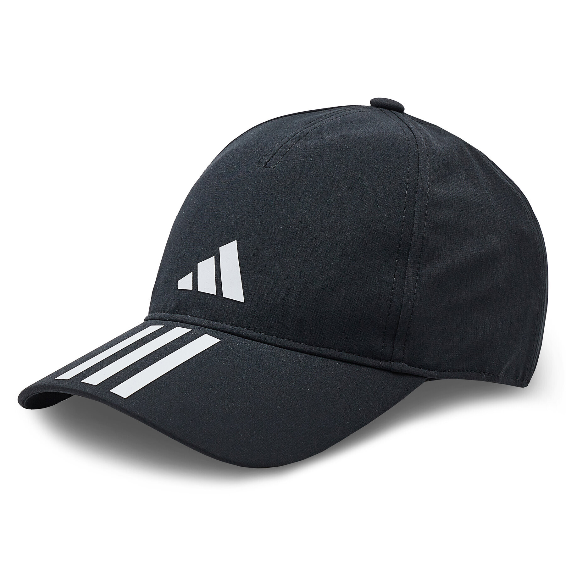 adidas Șapcă 3-Stripes AEROREADY Running Training Baseball Cap IC6520 Negru - Pled.ro