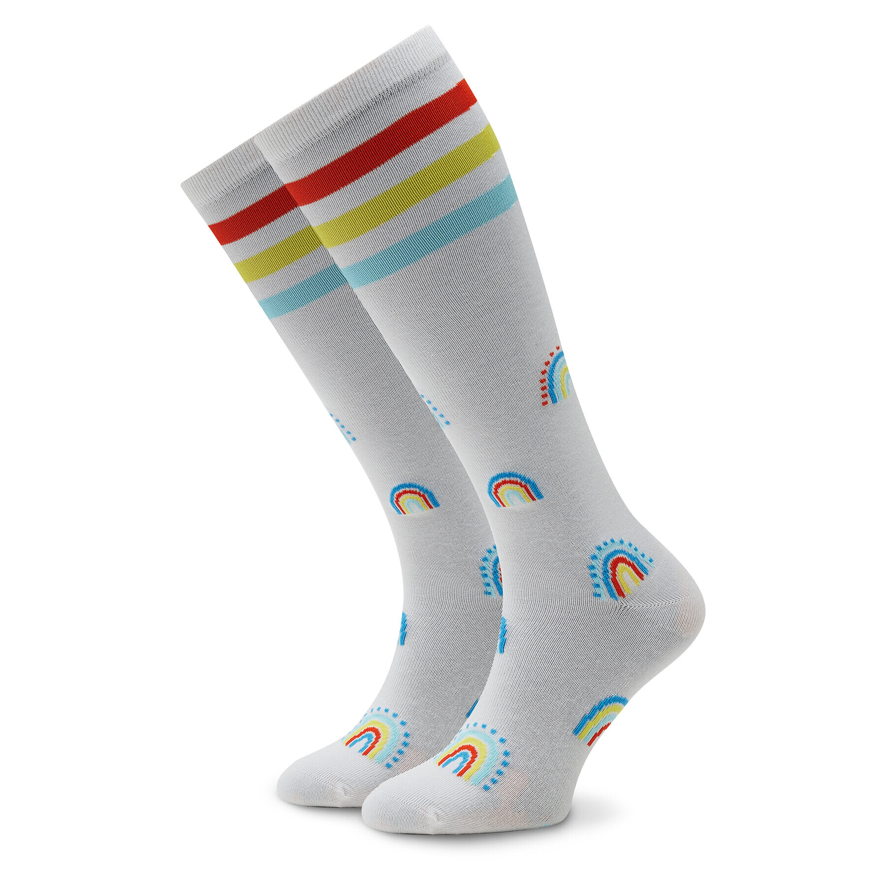 adidas Set de 2 perechi de șosete lungi unisex Rainbow HN5735 Colorat - Pled.ro