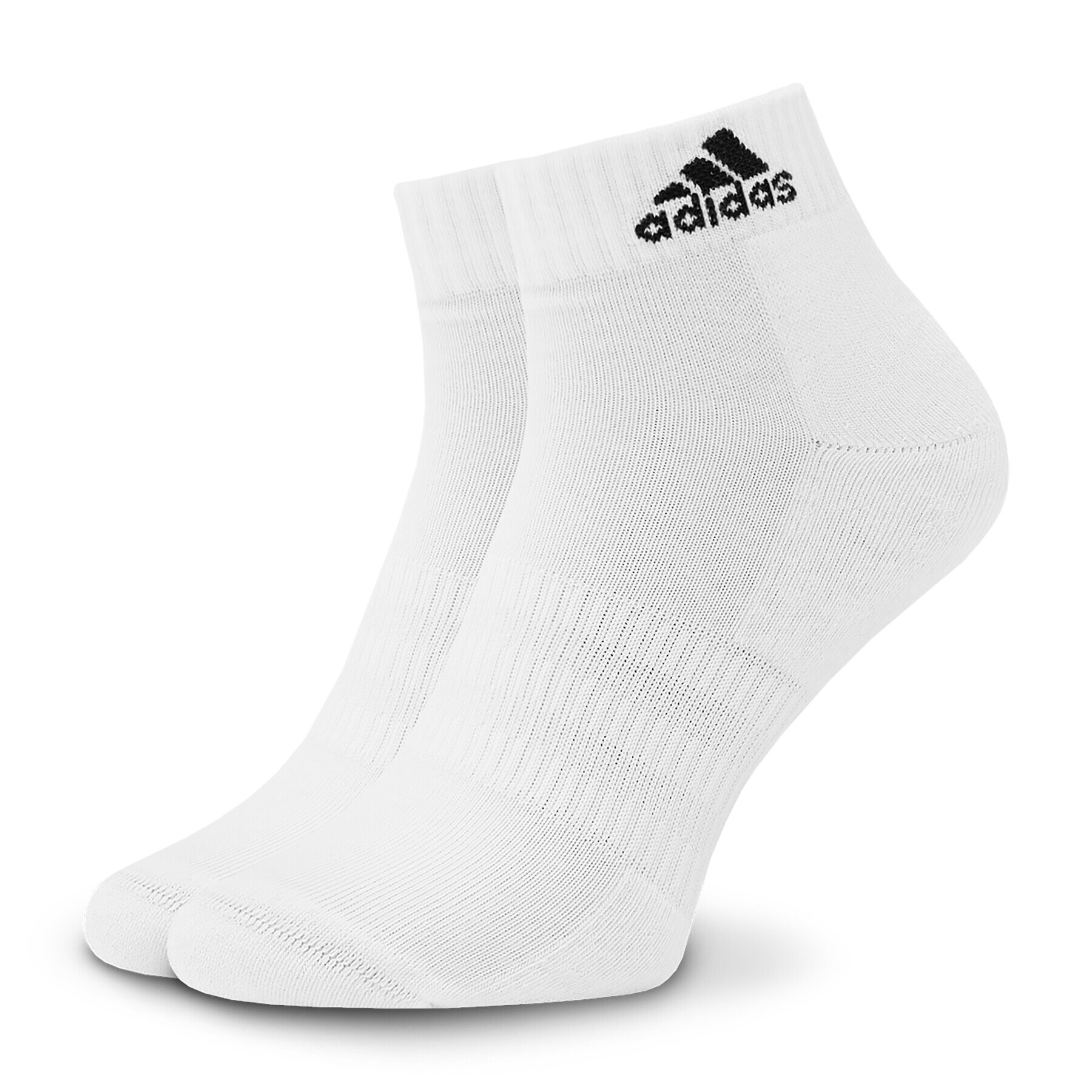 adidas Set de 3 perechi de șosete medii unisex HT3441 Alb - Pled.ro