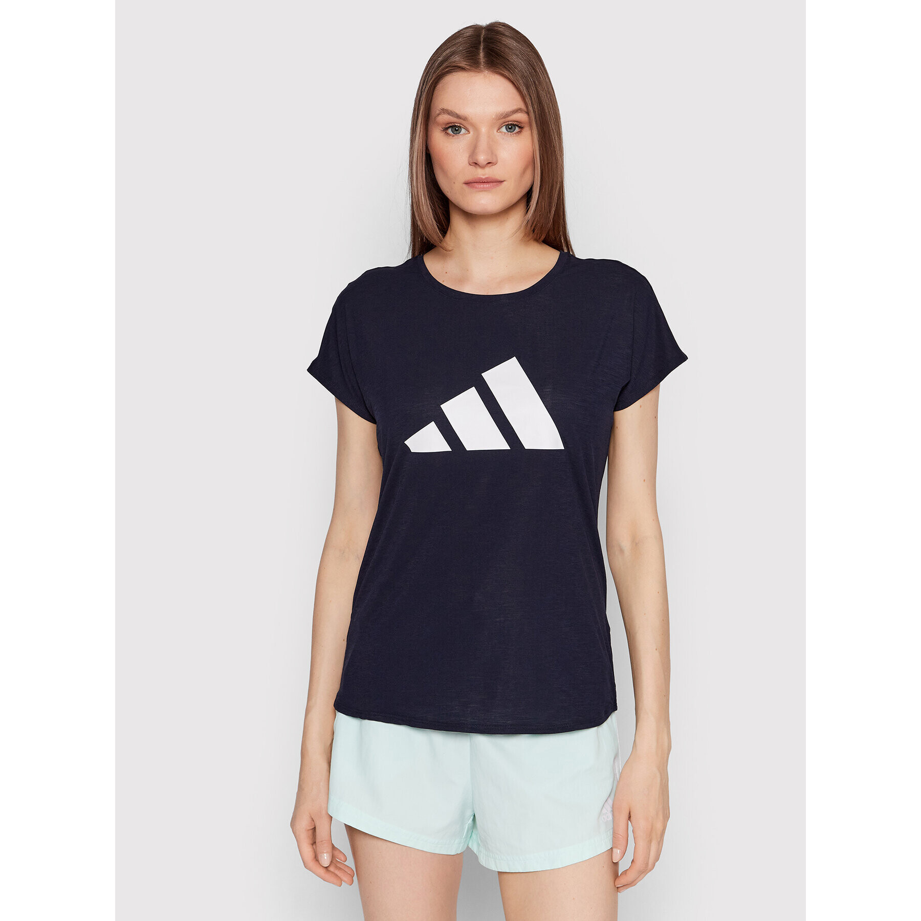 adidas Tricou 3-Stripes HG3115 Bleumarin Regular Fit - Pled.ro