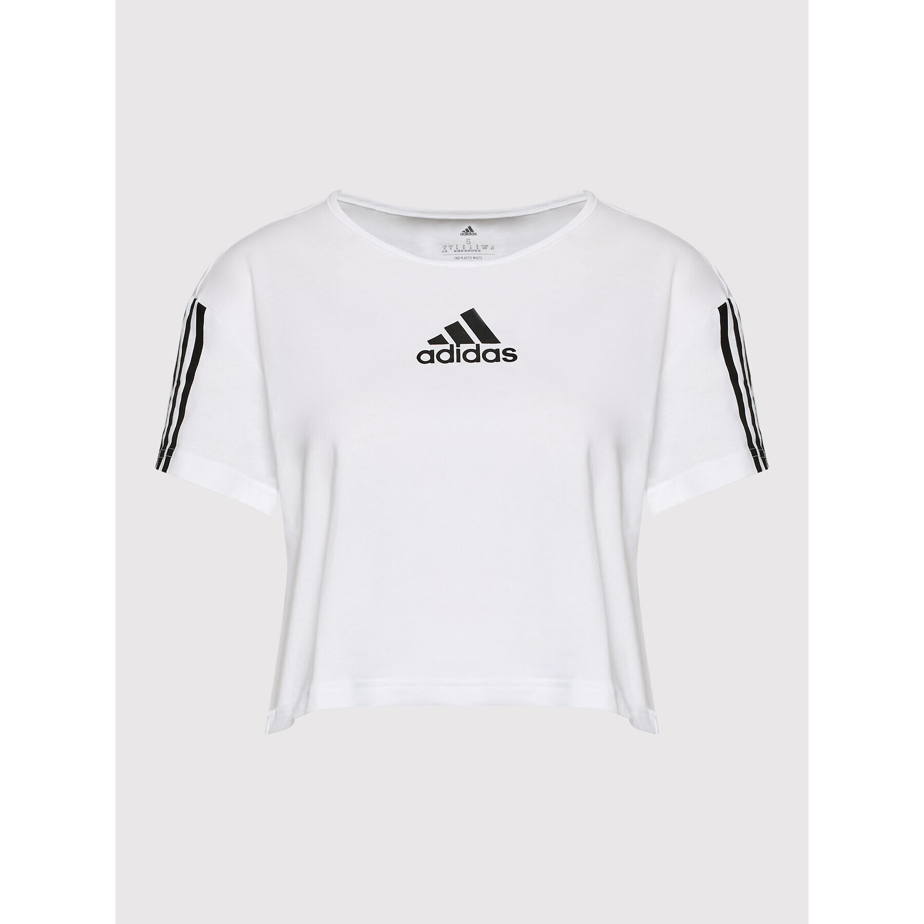 adidas Tricou Aeroredy Made For Training HD9352 Alb Loose Fit - Pled.ro