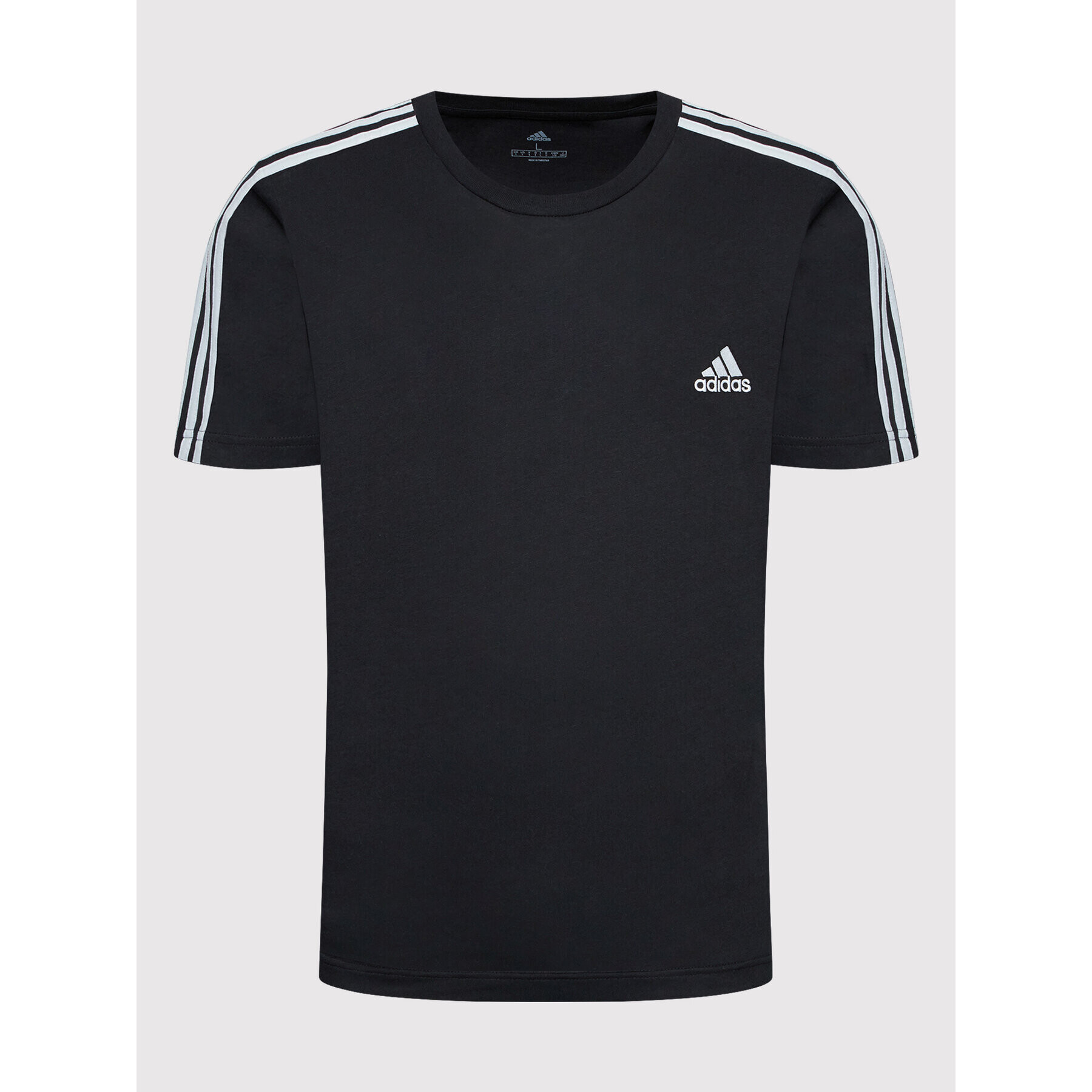 adidas Tricou Essentials GL3732 Negru Regular Fit - Pled.ro