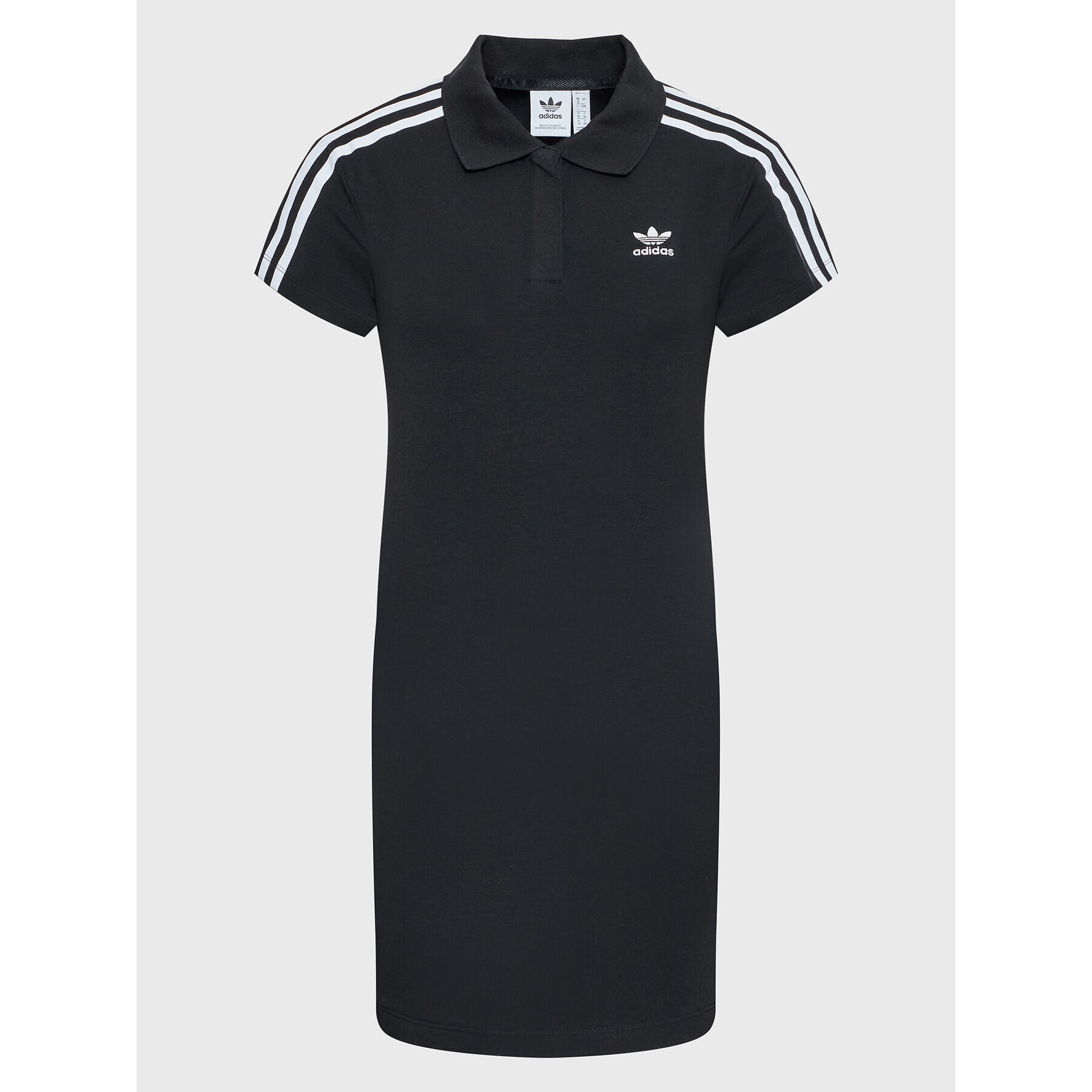 adidas Rochie de zi adicolor Classics HM2162 Negru Slim Fit - Pled.ro