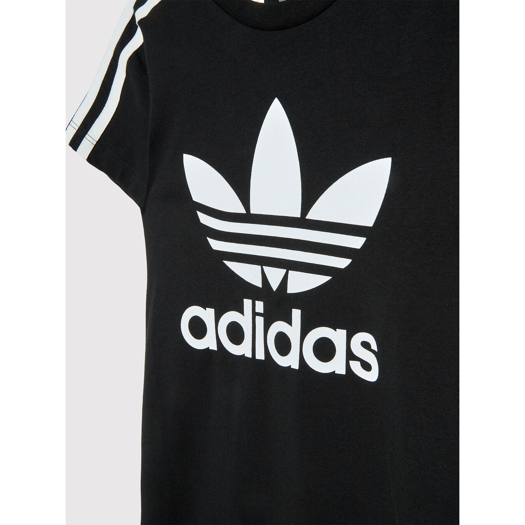 adidas Rochie de zi adicolor HK0289 Negru Slim Fit - Pled.ro