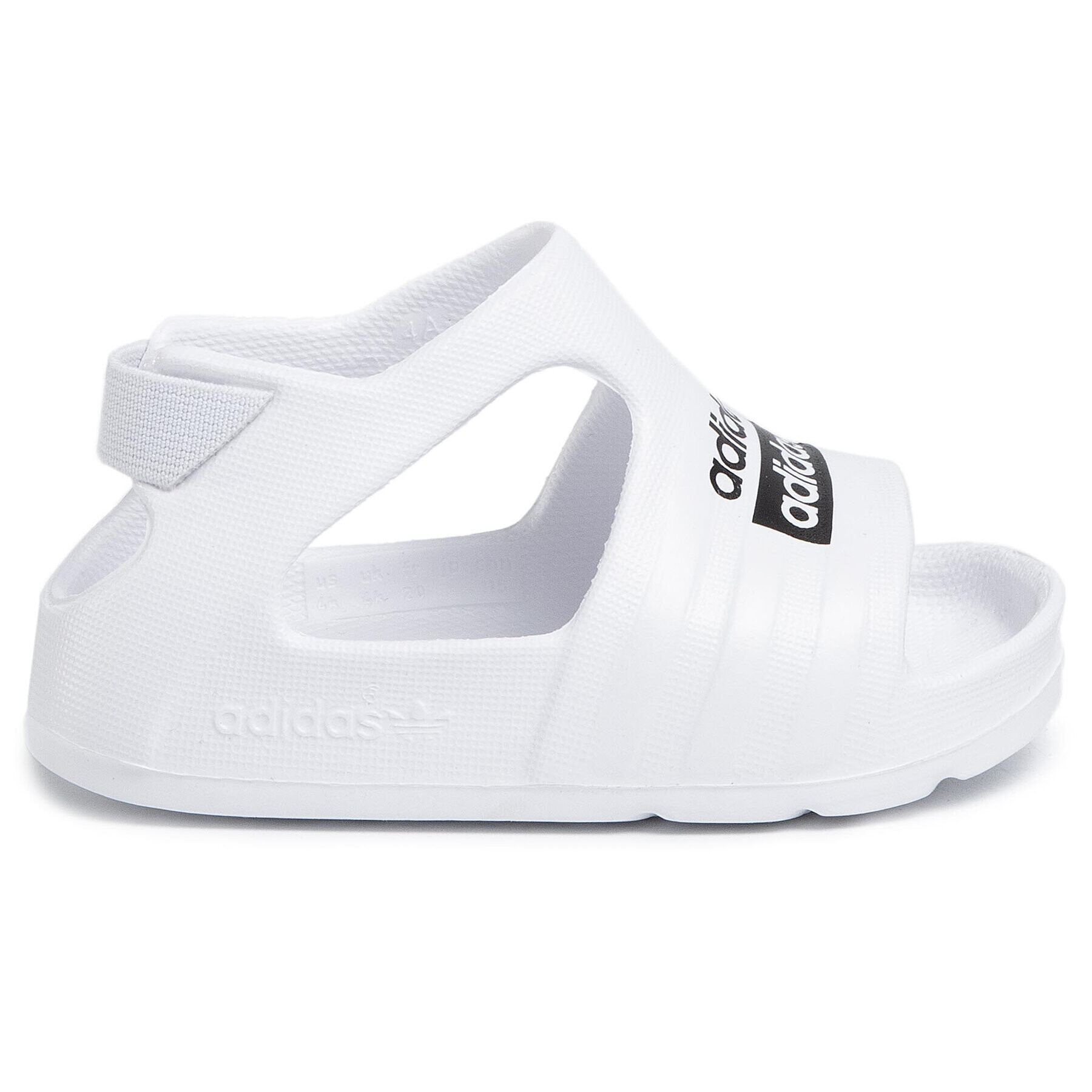 adidas Sandale adilette Play I EF6238 Alb - Pled.ro