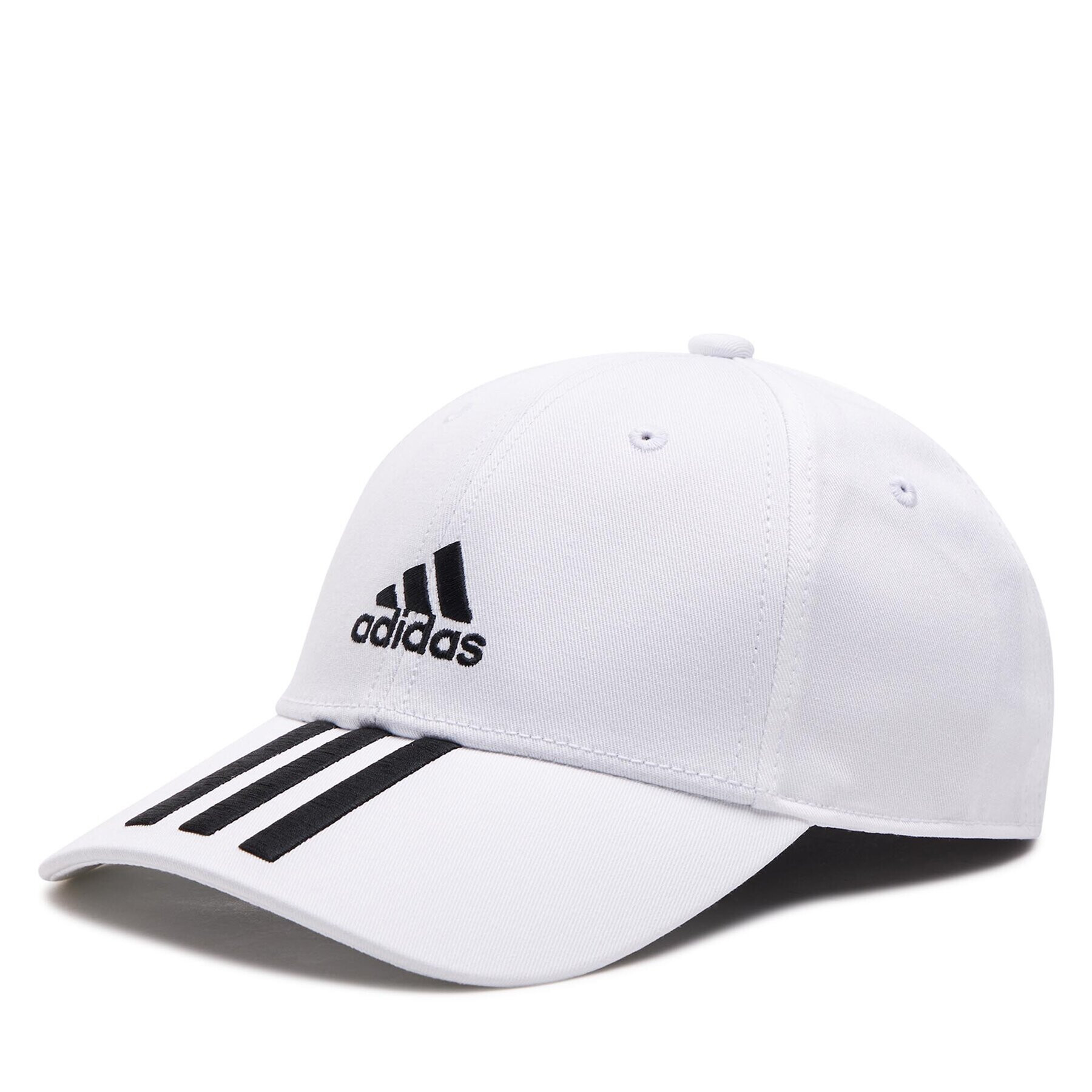 adidas Șapcă Baseball 3-Stripes Twill Cap FQ5411 Alb - Pled.ro