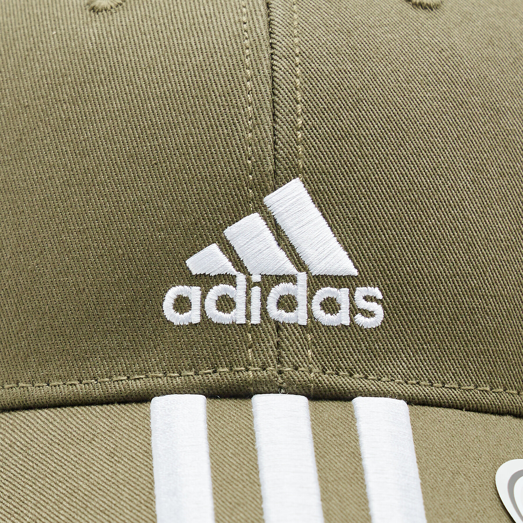 adidas Șapcă BASEBALL 3-STRIPES TWILL CAP IC4366 Verde - Pled.ro