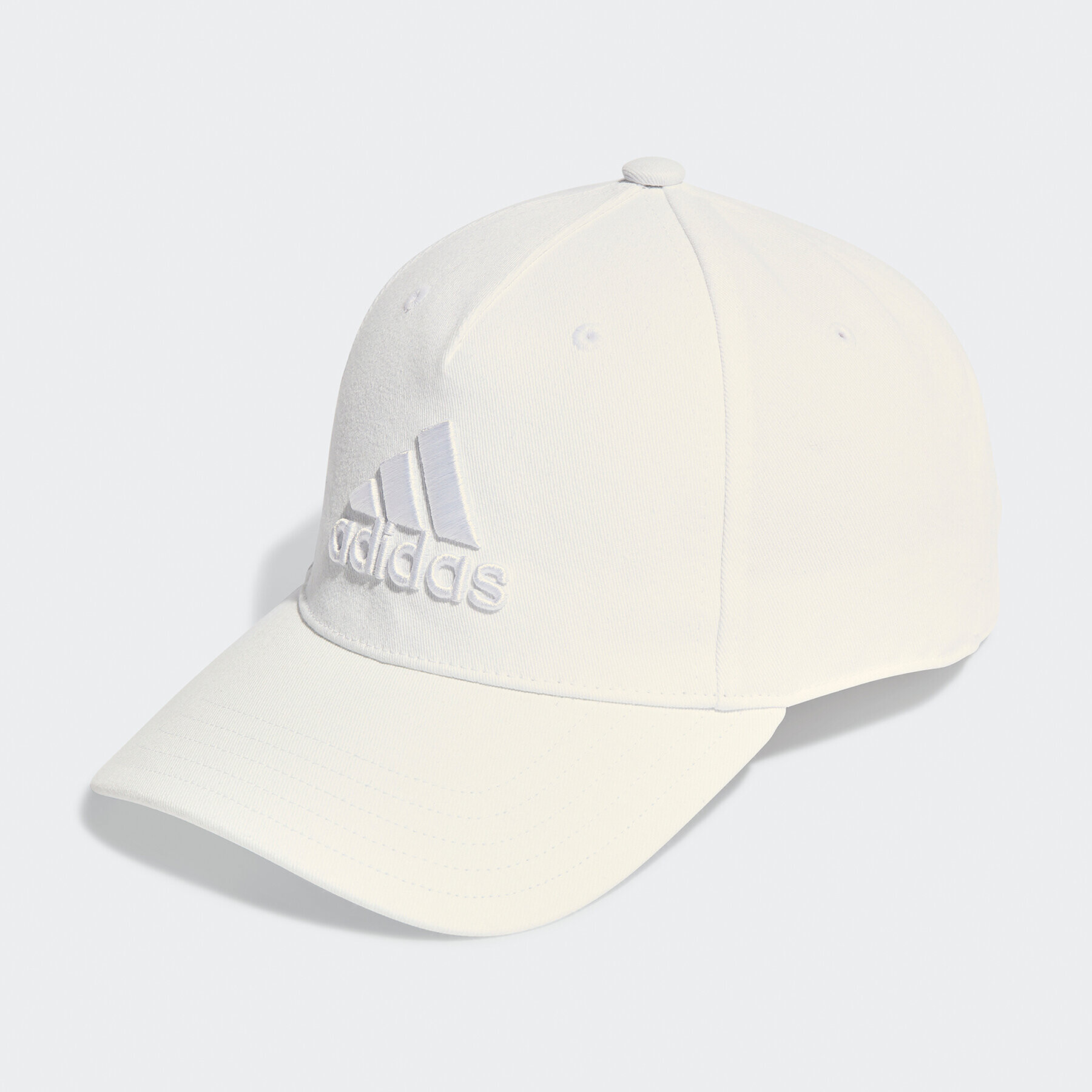 adidas Șapcă Big Tonal Logo Baseball Cap HT2030 Alb - Pled.ro