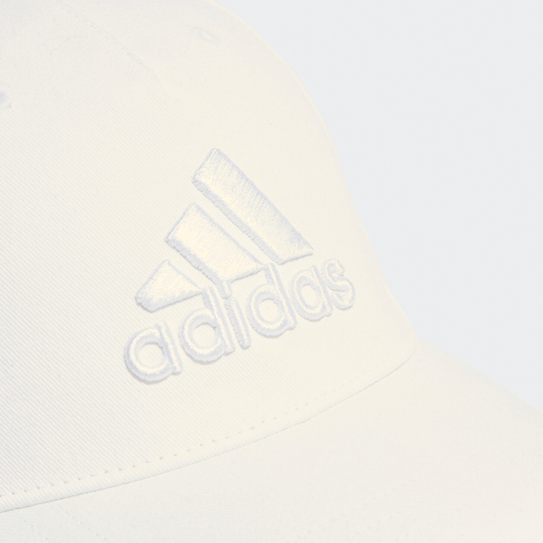 adidas Șapcă Big Tonal Logo Baseball Cap HT2030 Alb - Pled.ro