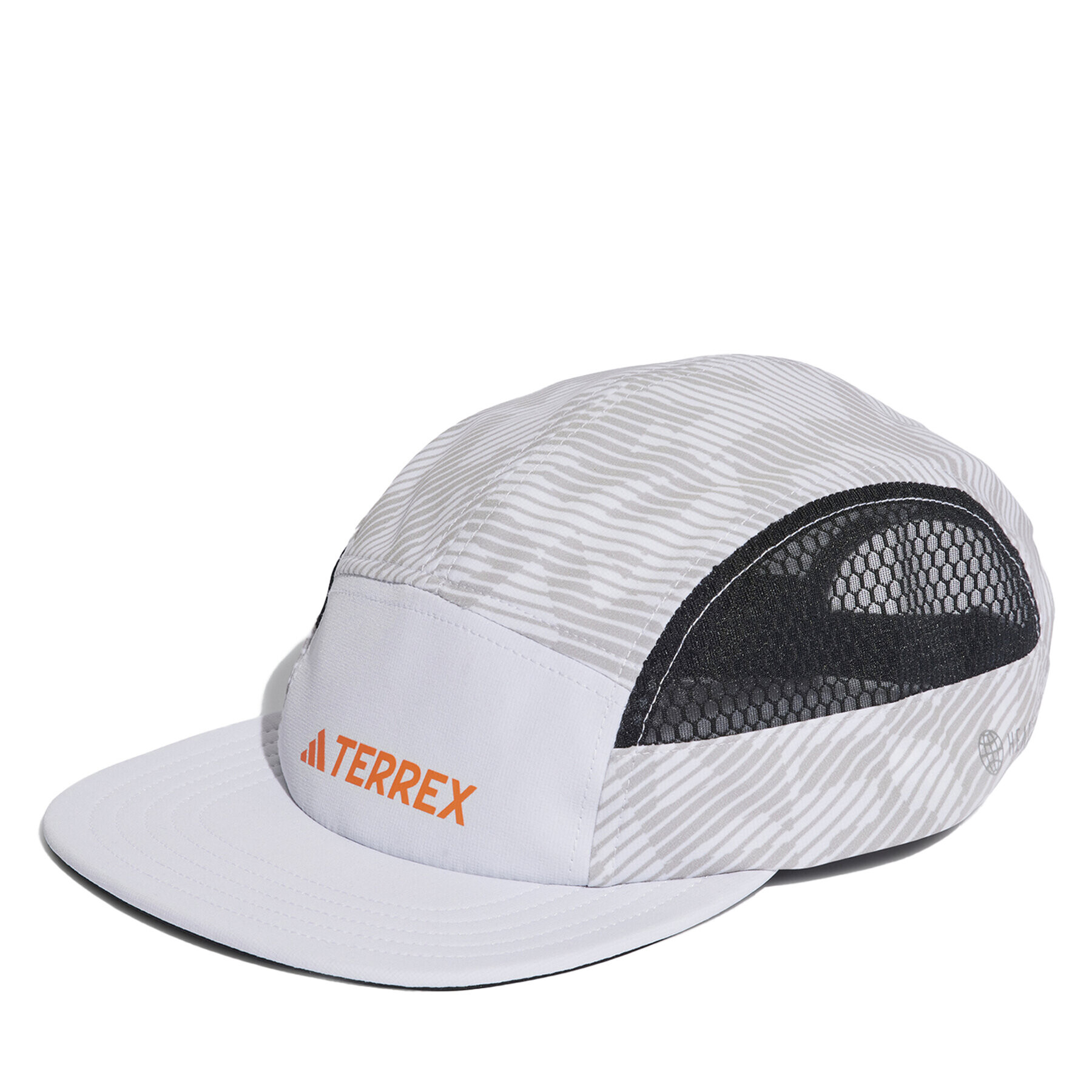 adidas Șapcă Terrex HEAT.RDY 5-Panel Graphic Cap HY2792 Alb - Pled.ro