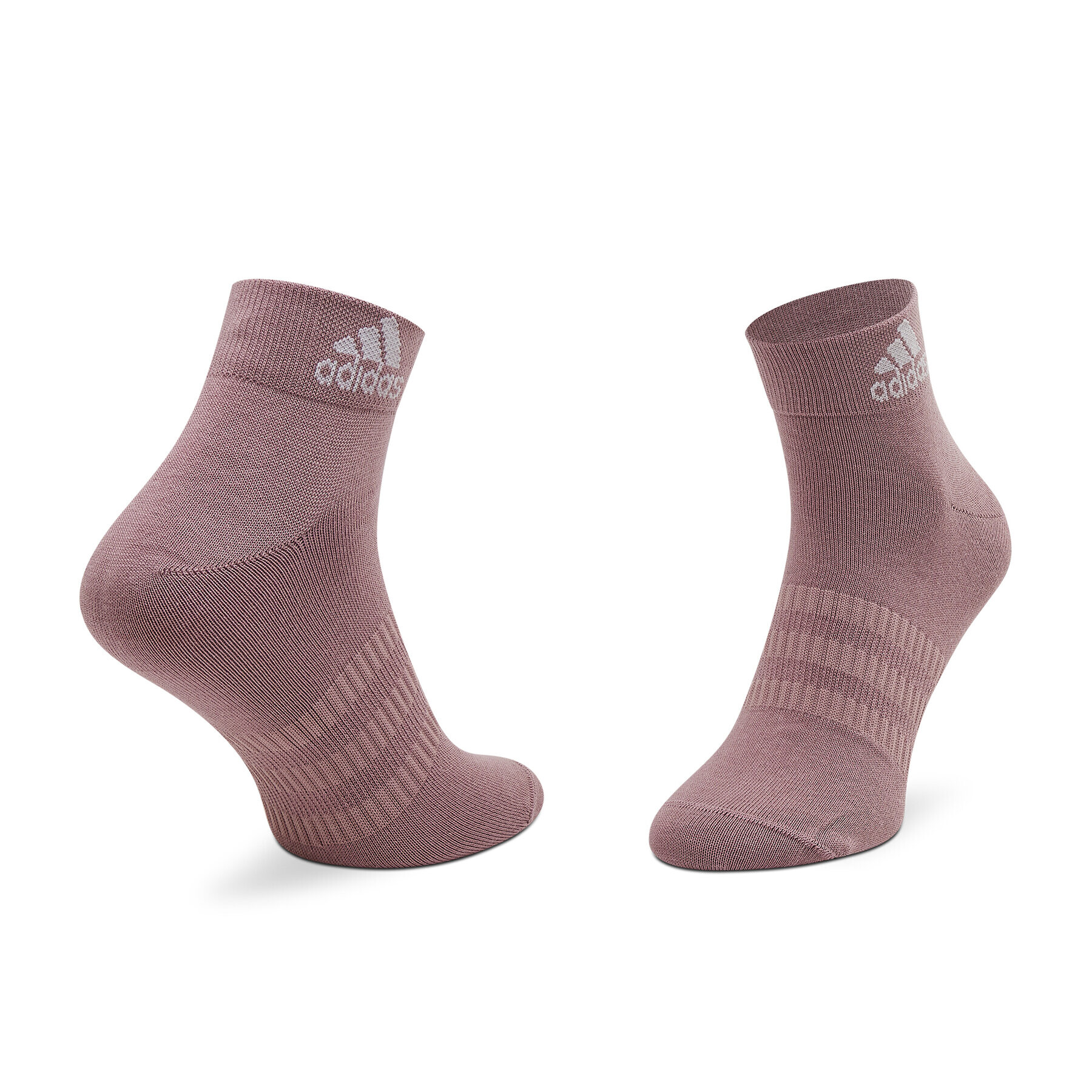 adidas Set de 3 perechi de șosete medii de damă Light Ank 3Pp HE4997 Roz - Pled.ro