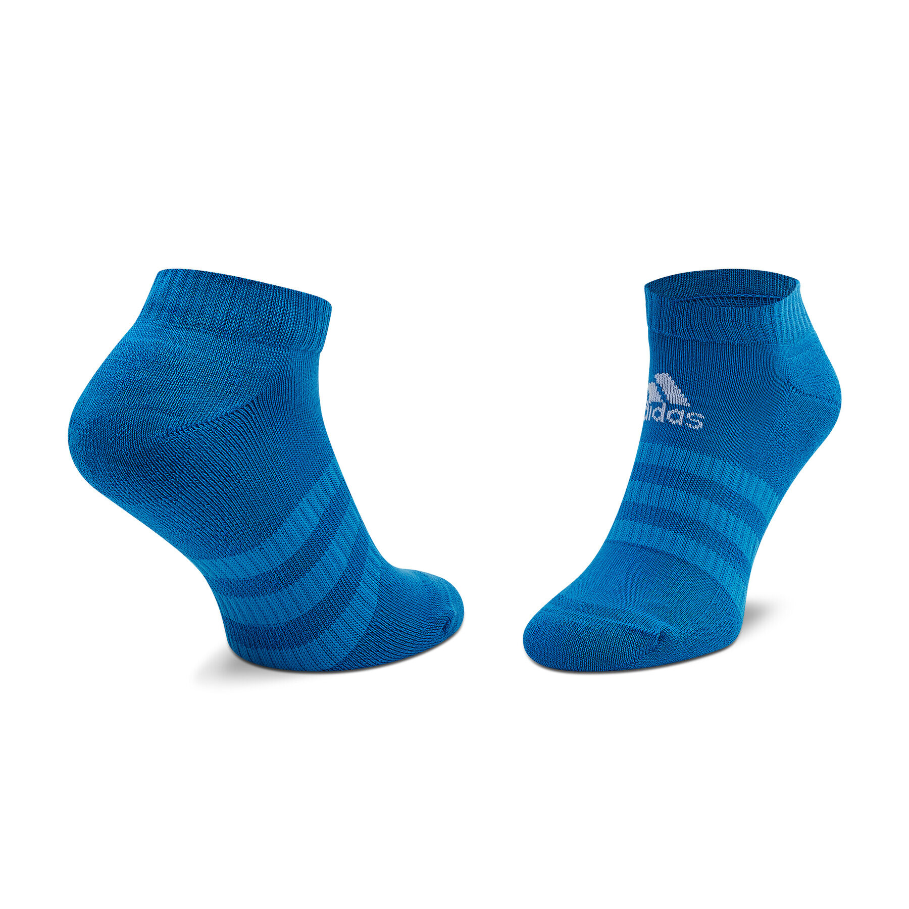 adidas Set de 3 perechi de șosete medii pentru bărbați Cush Low 3Pp HE4985 Bleumarin - Pled.ro