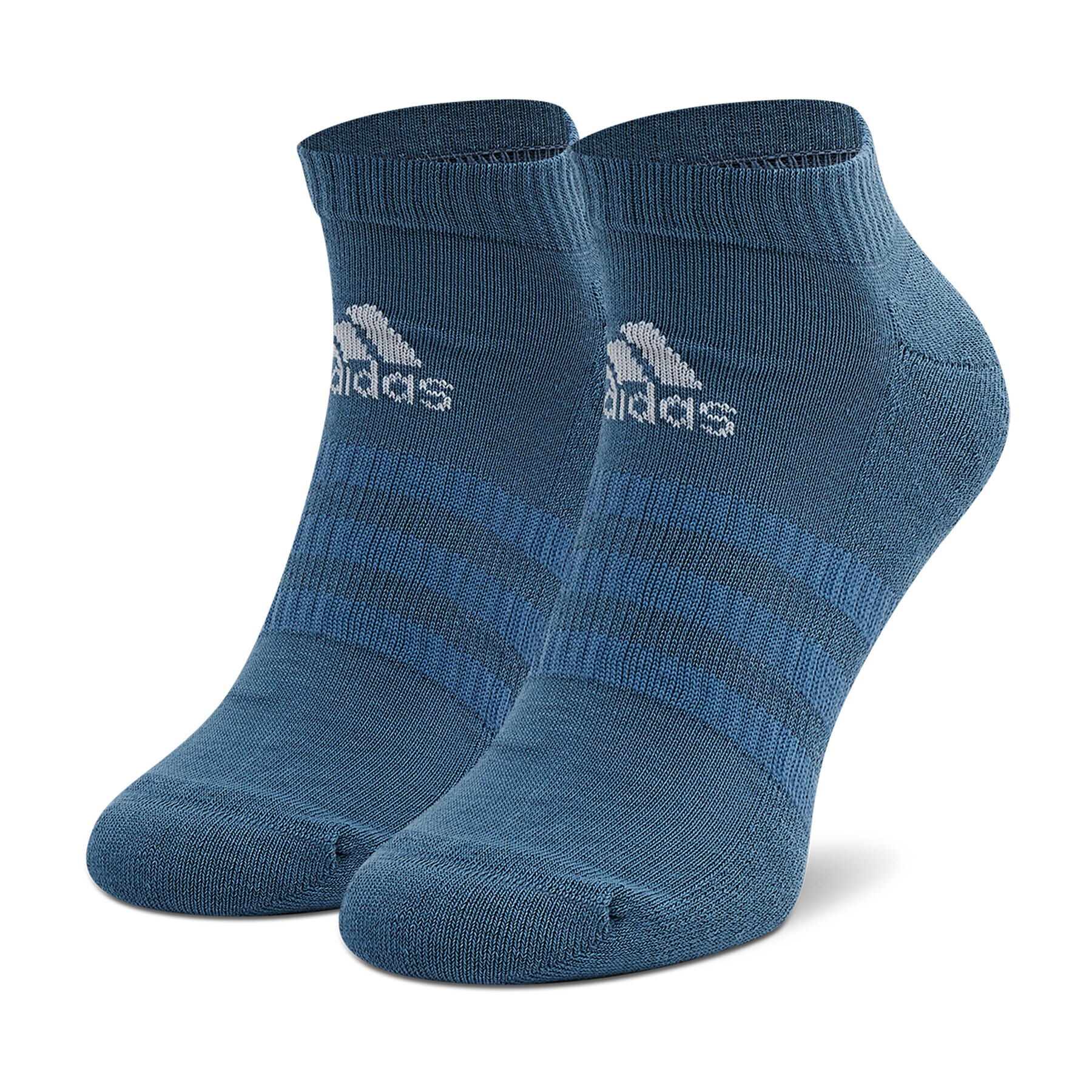 adidas Set de 3 perechi de șosete medii pentru bărbați Cush Low 3Pp HE4985 Bleumarin - Pled.ro