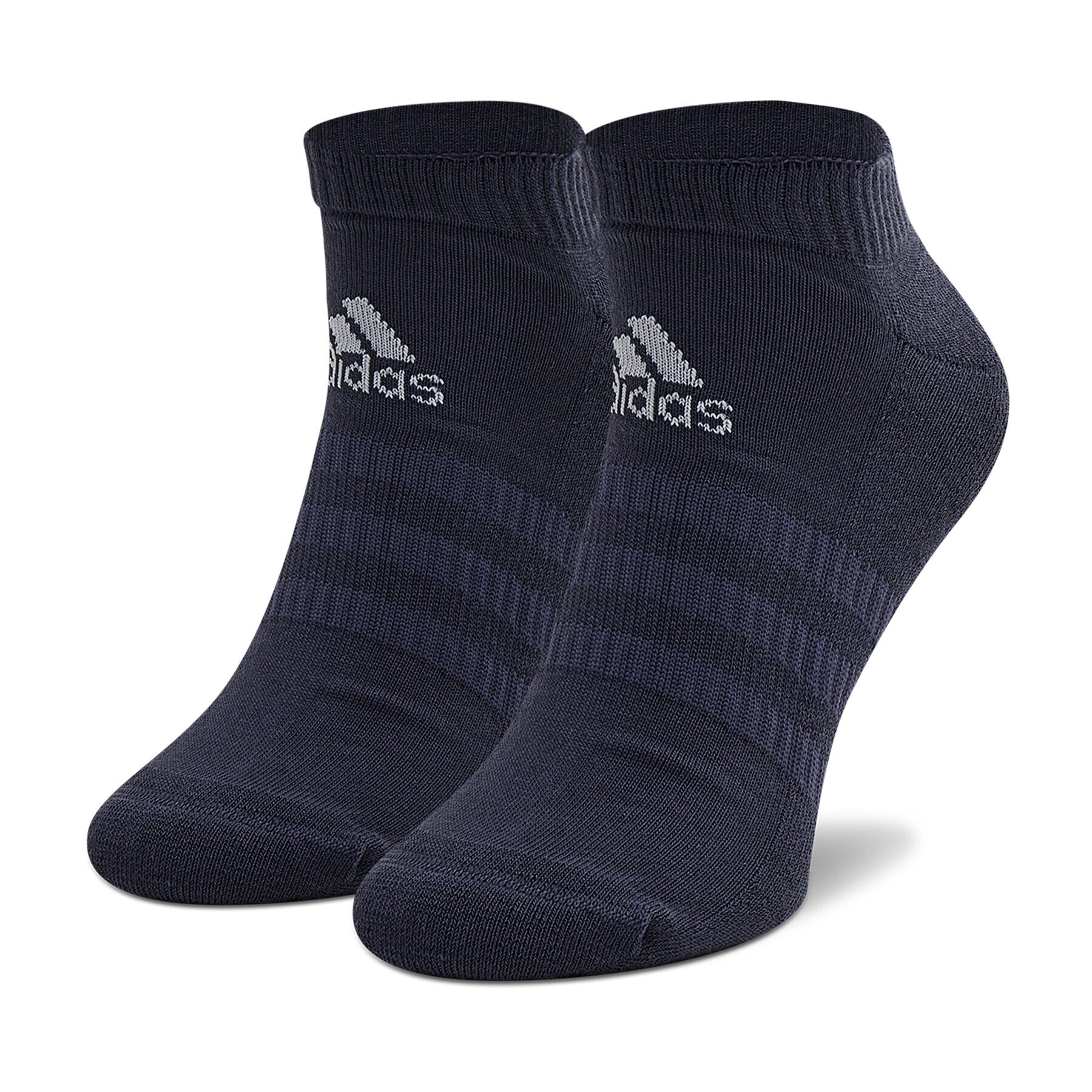 adidas Set de 3 perechi de șosete medii pentru bărbați Cush Low 3Pp HE4985 Bleumarin - Pled.ro