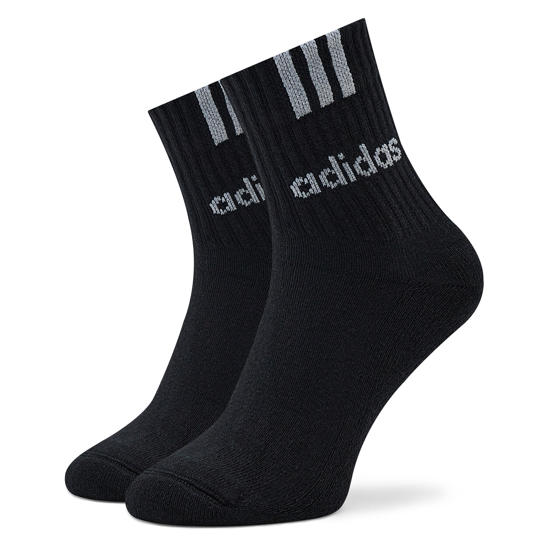 adidas Performance adidas Set de 3 perechi de șosete medii unisex IC1294 Negru - Pled.ro