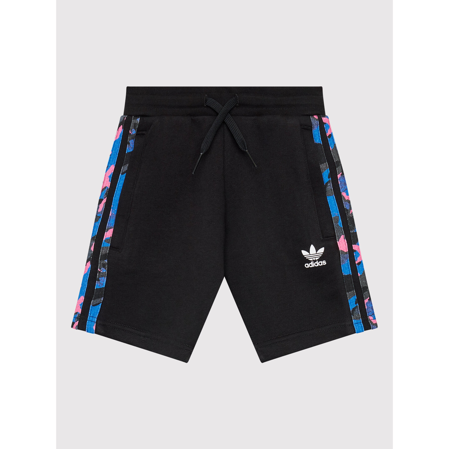 adidas Set tricou și pantaloni scurți sport Camo HK0332 Negru Regular Fit - Pled.ro