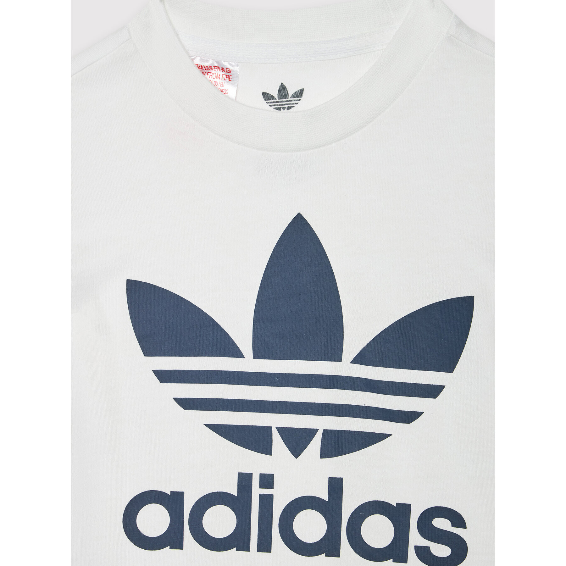 adidas Set tricou și pantaloni scurți sport Trefoil HE4655 Colorat Regular Fit - Pled.ro