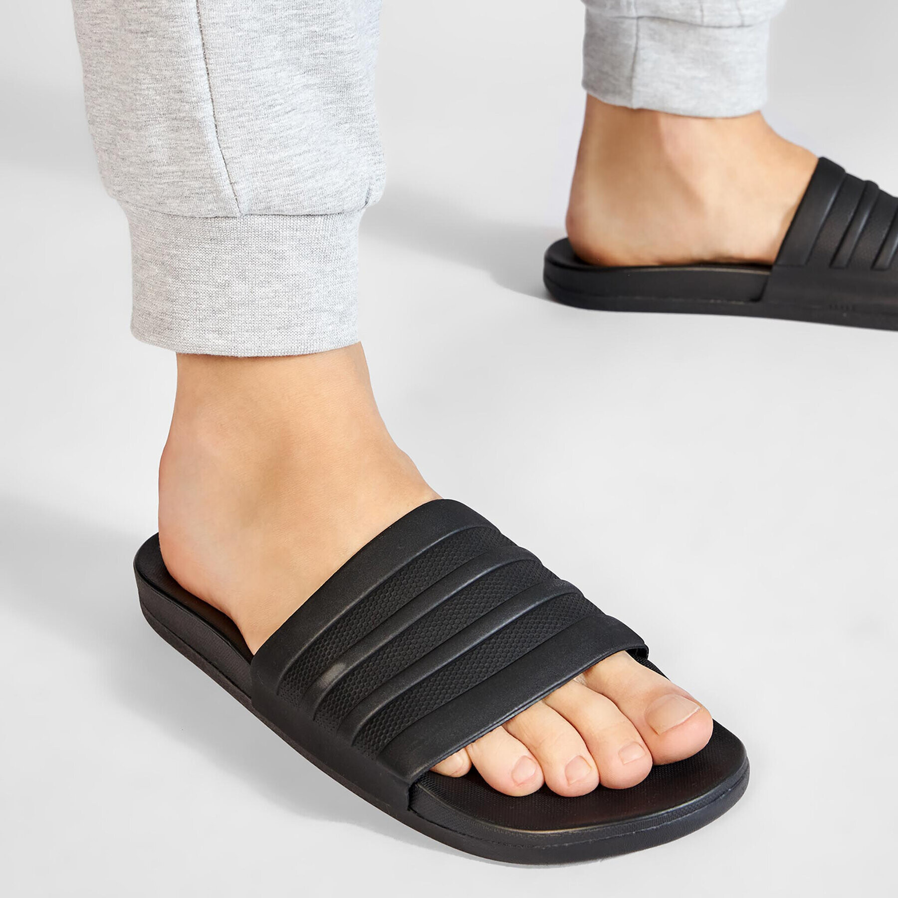 adidas Şlapi adilette CF+ Mono S82137 Negru - Pled.ro