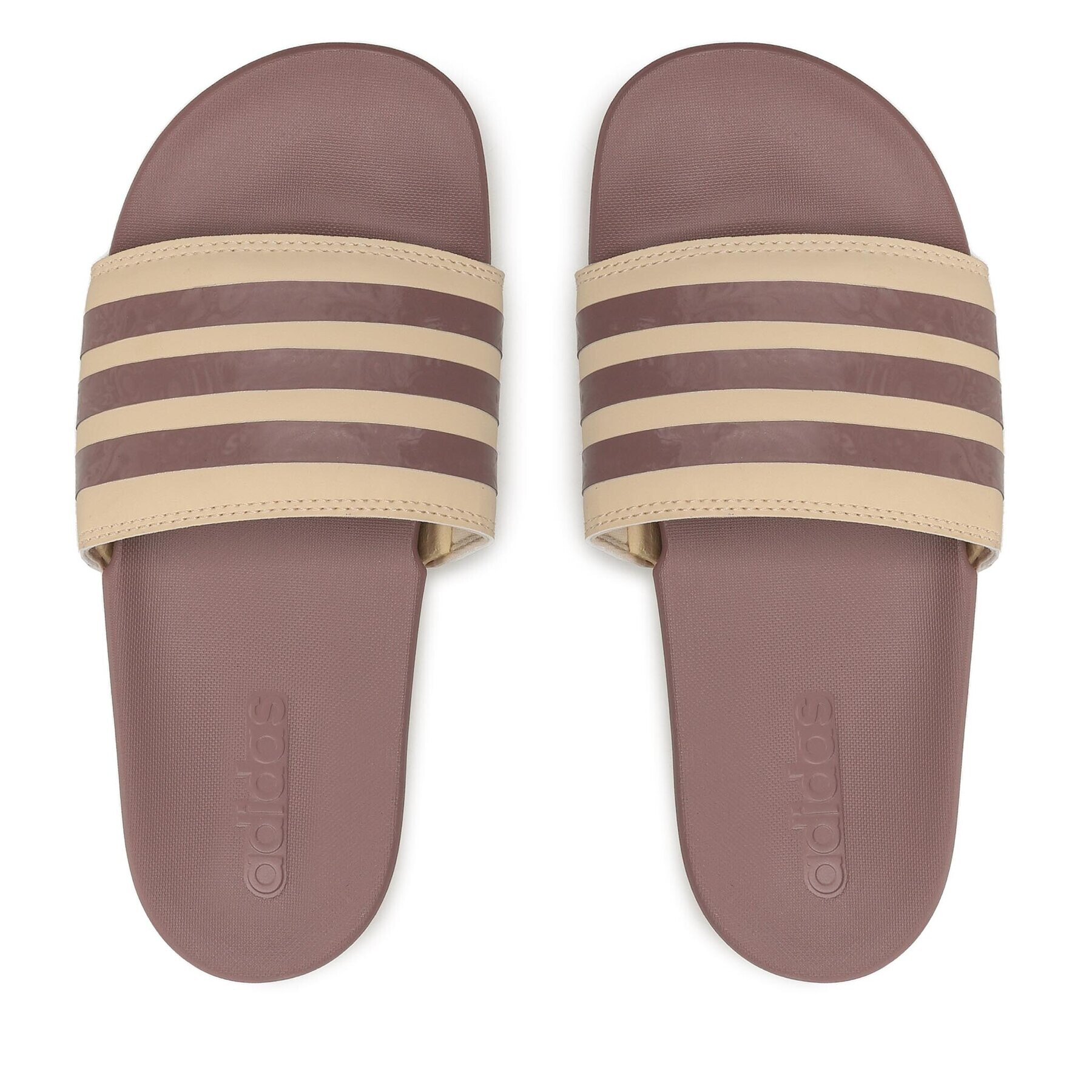 adidas Şlapi Adilette Comfort Slides H03621 Bej - Pled.ro