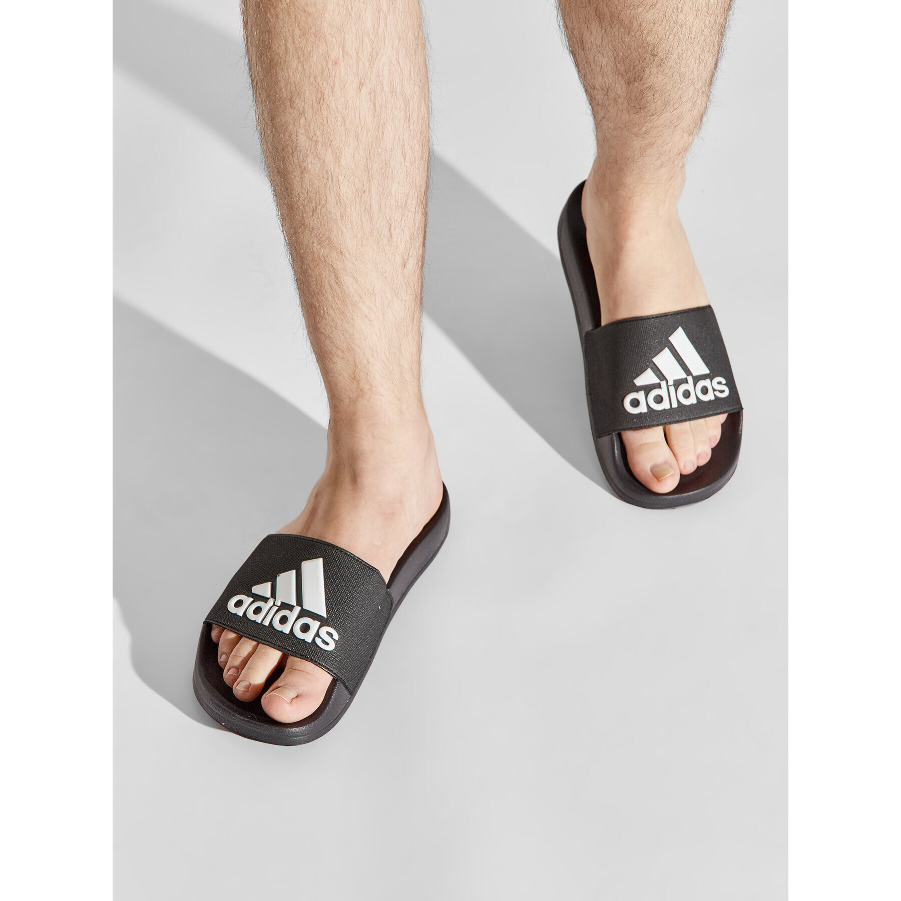 adidas Şlapi adilette Shower GZ3779 Negru - Pled.ro