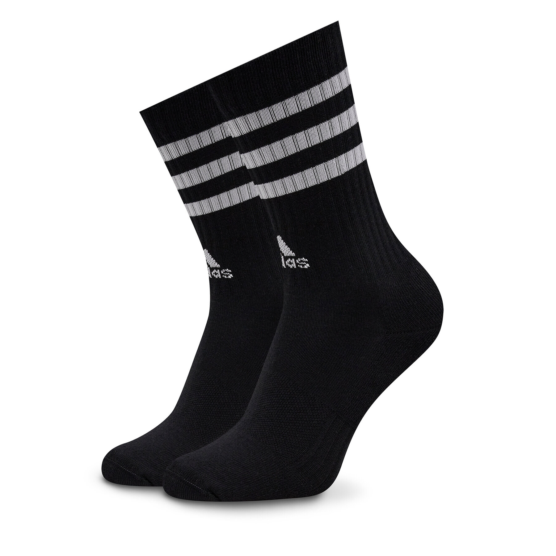 adidas Șosete Înalte Unisex 3-Stripes Cushioned Crew Socks 3 Pairs IC1323 Gri - Pled.ro