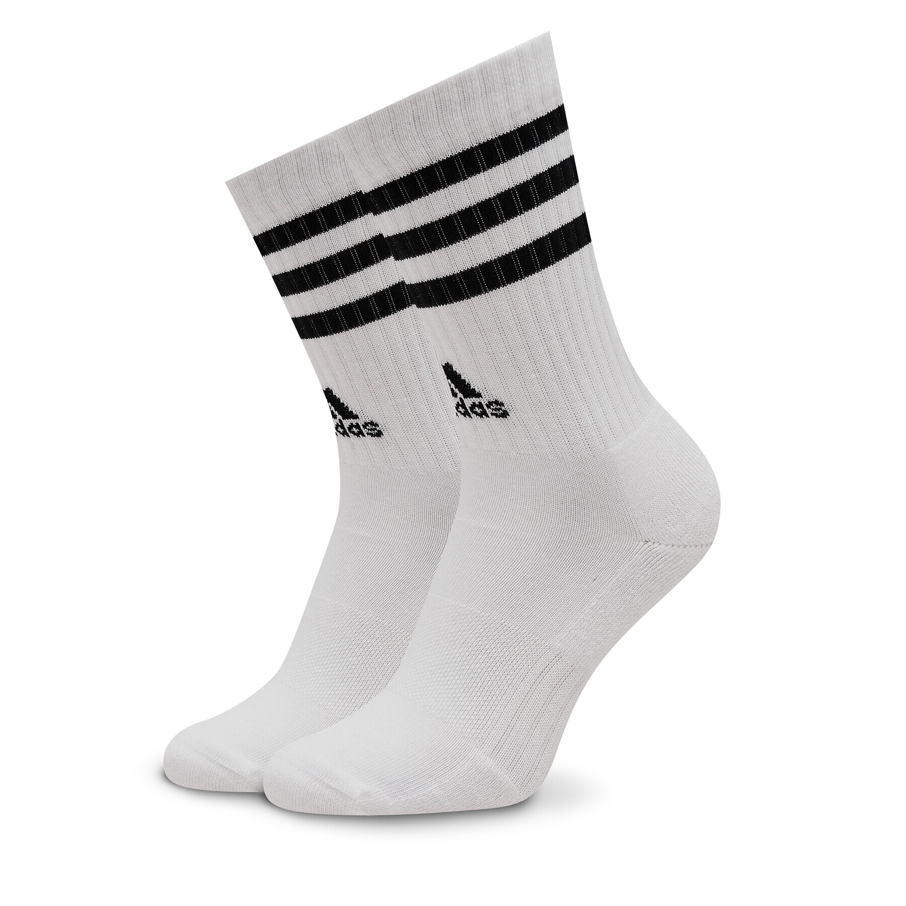 adidas Șosete Înalte Unisex 3-Stripes Cushioned Crew Socks 3 Pairs IC1323 Gri - Pled.ro