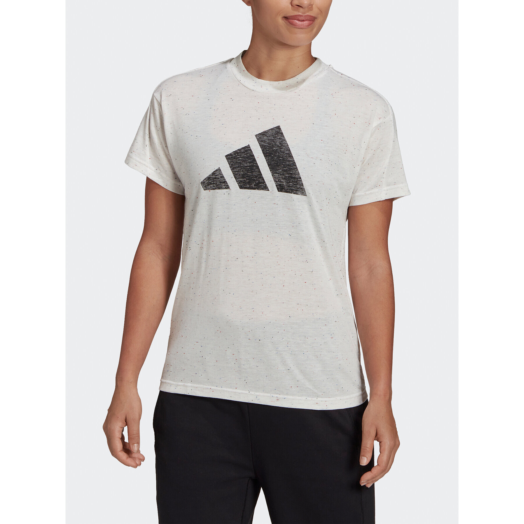 adidas Tricou Sportswear Future Icons Winners 3.0 T-Shirt HE1701 Alb Regular Fit - Pled.ro