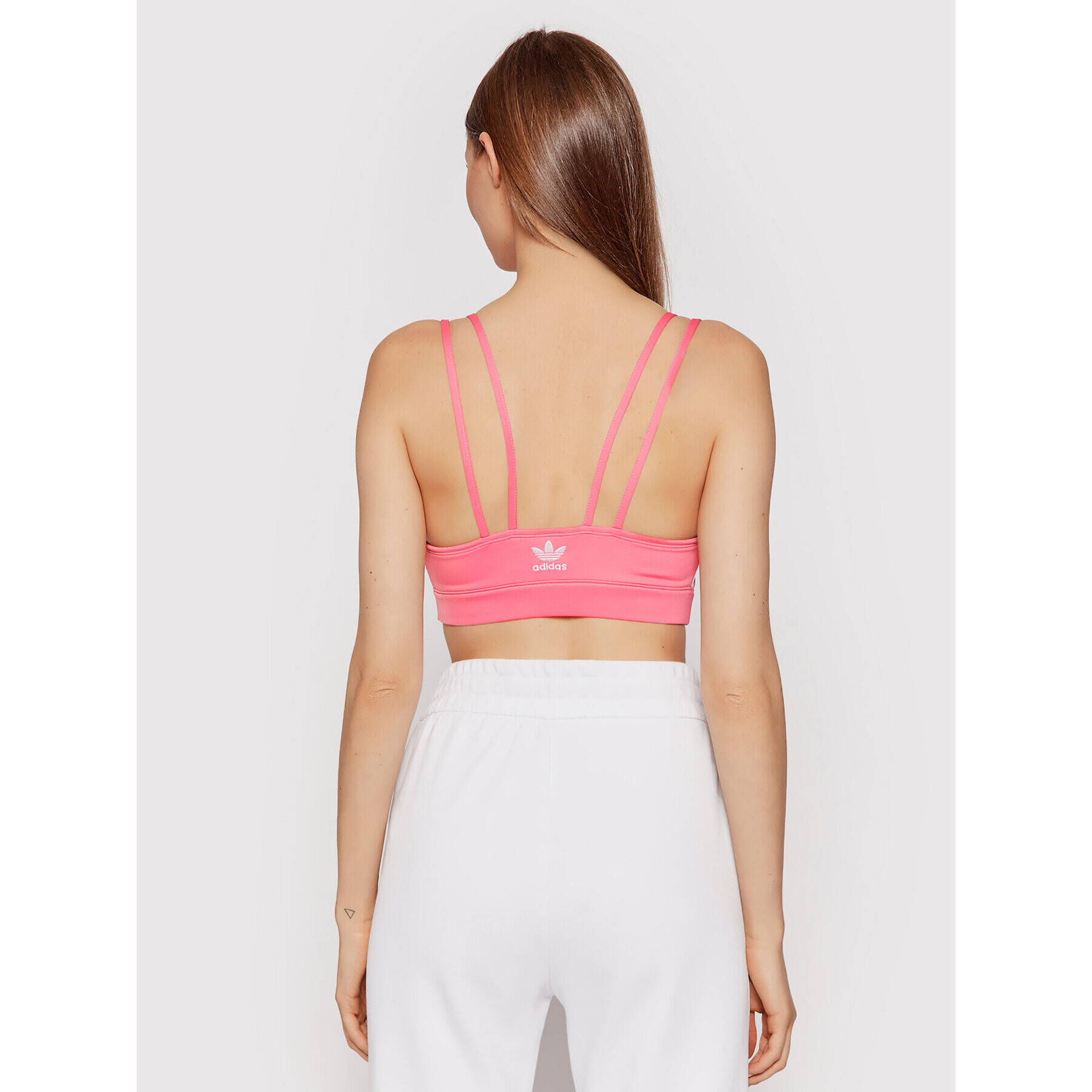 adidas Sutien top adicolor Classics H37793 Roz - Pled.ro