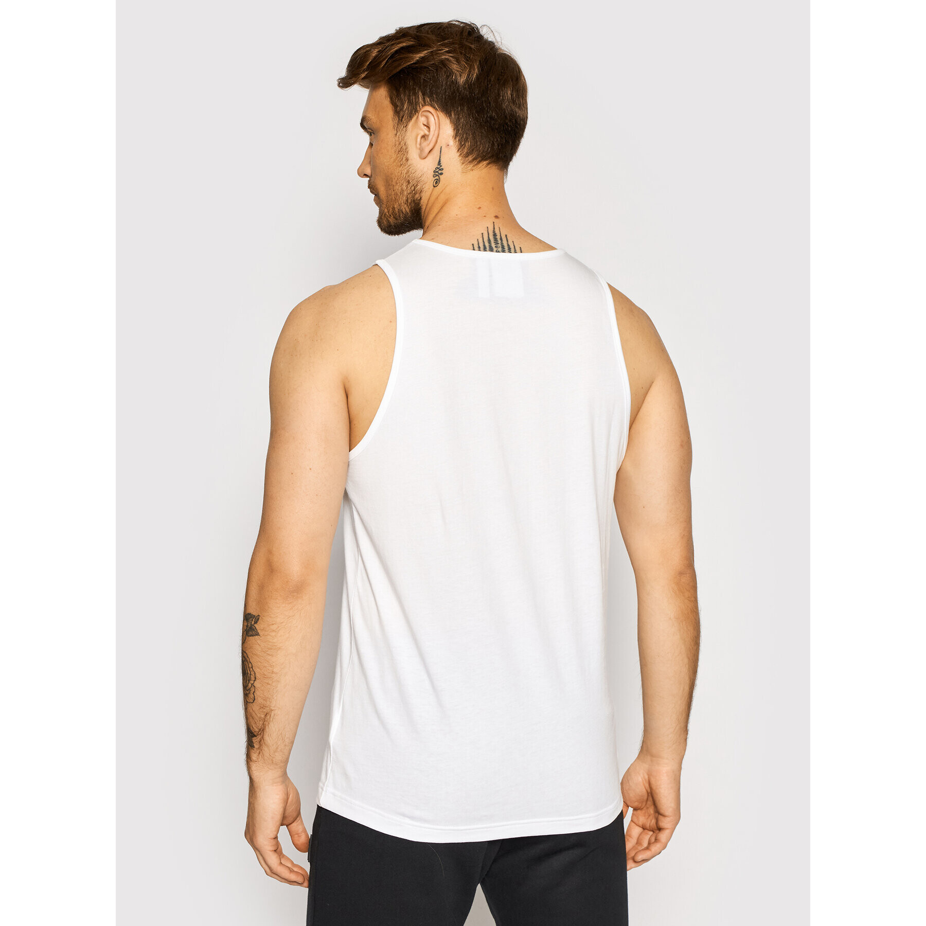 adidas Tank top adicolor Essentials Trefoil H35497 Alb Regular Fit - Pled.ro