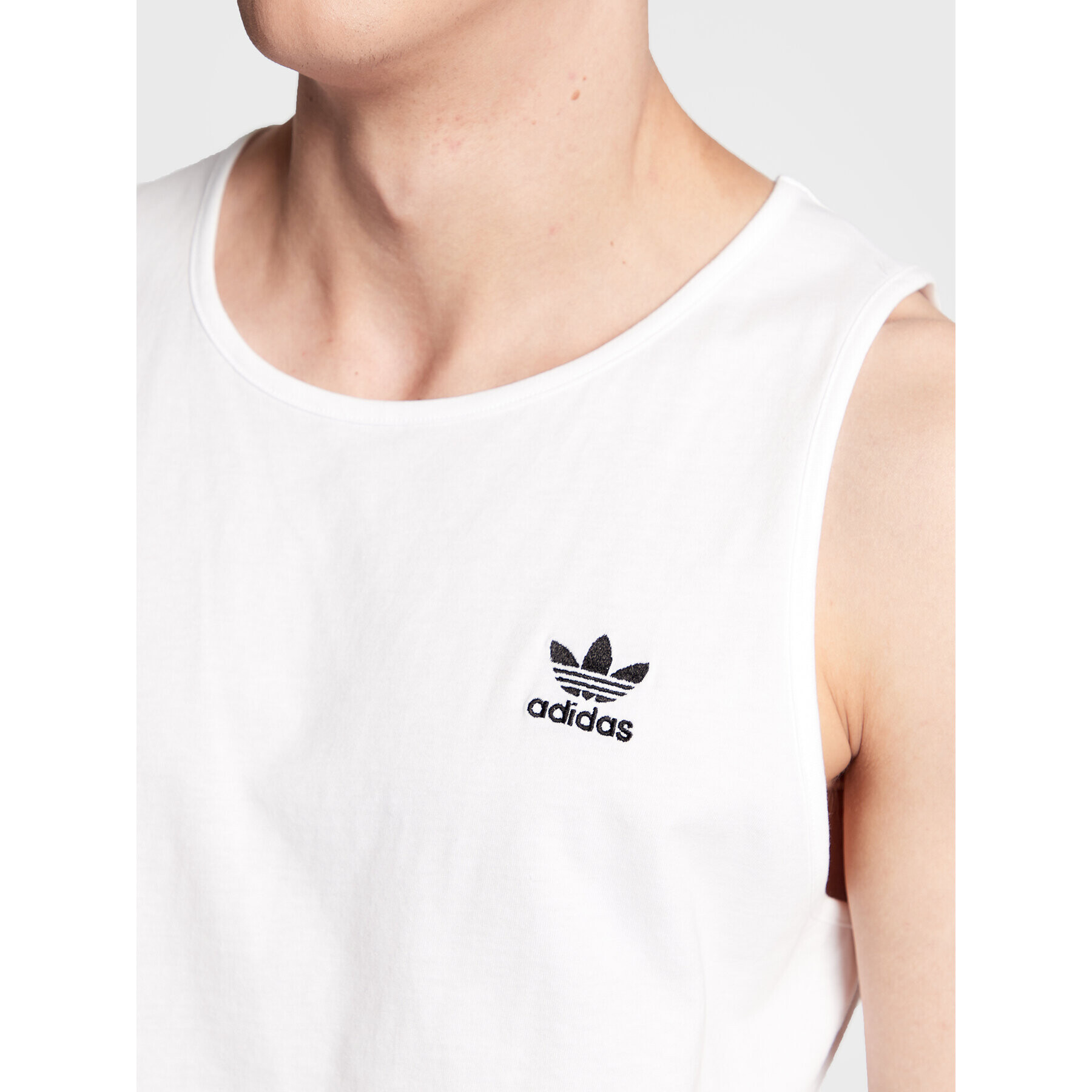 adidas Tank top Essentials IA4800 Alb Regular Fit - Pled.ro