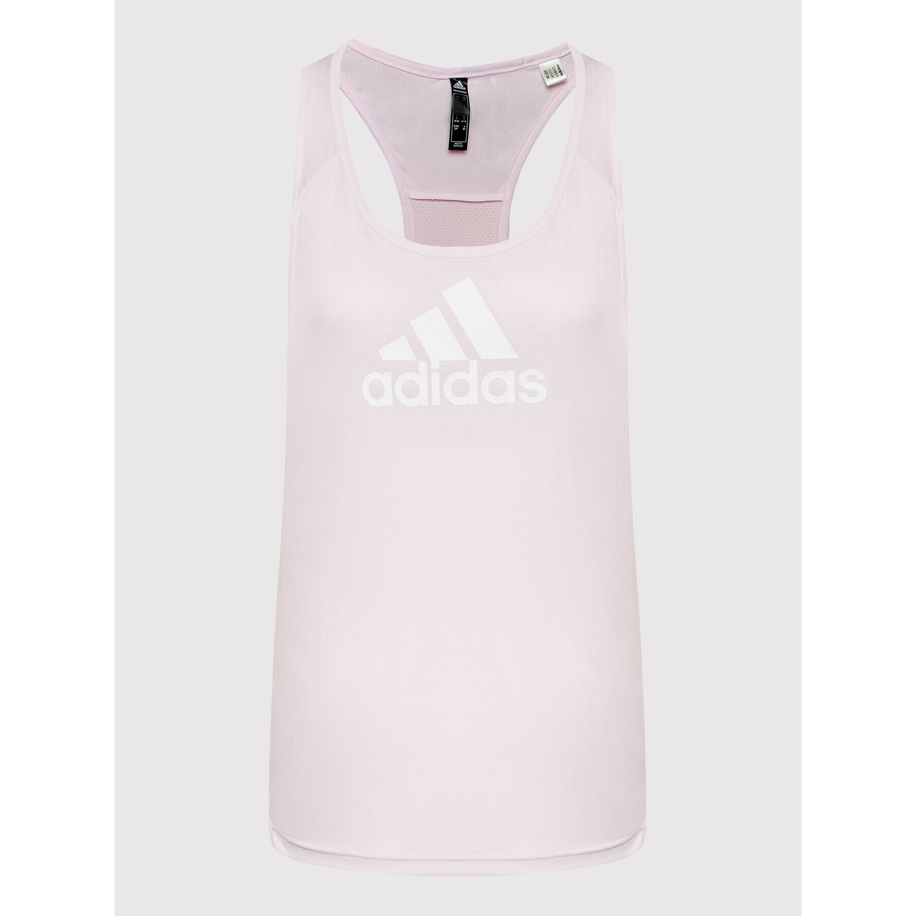 adidas Top Aeroready Designed 2 Move Logo HE6707 Roz Regular Fit - Pled.ro