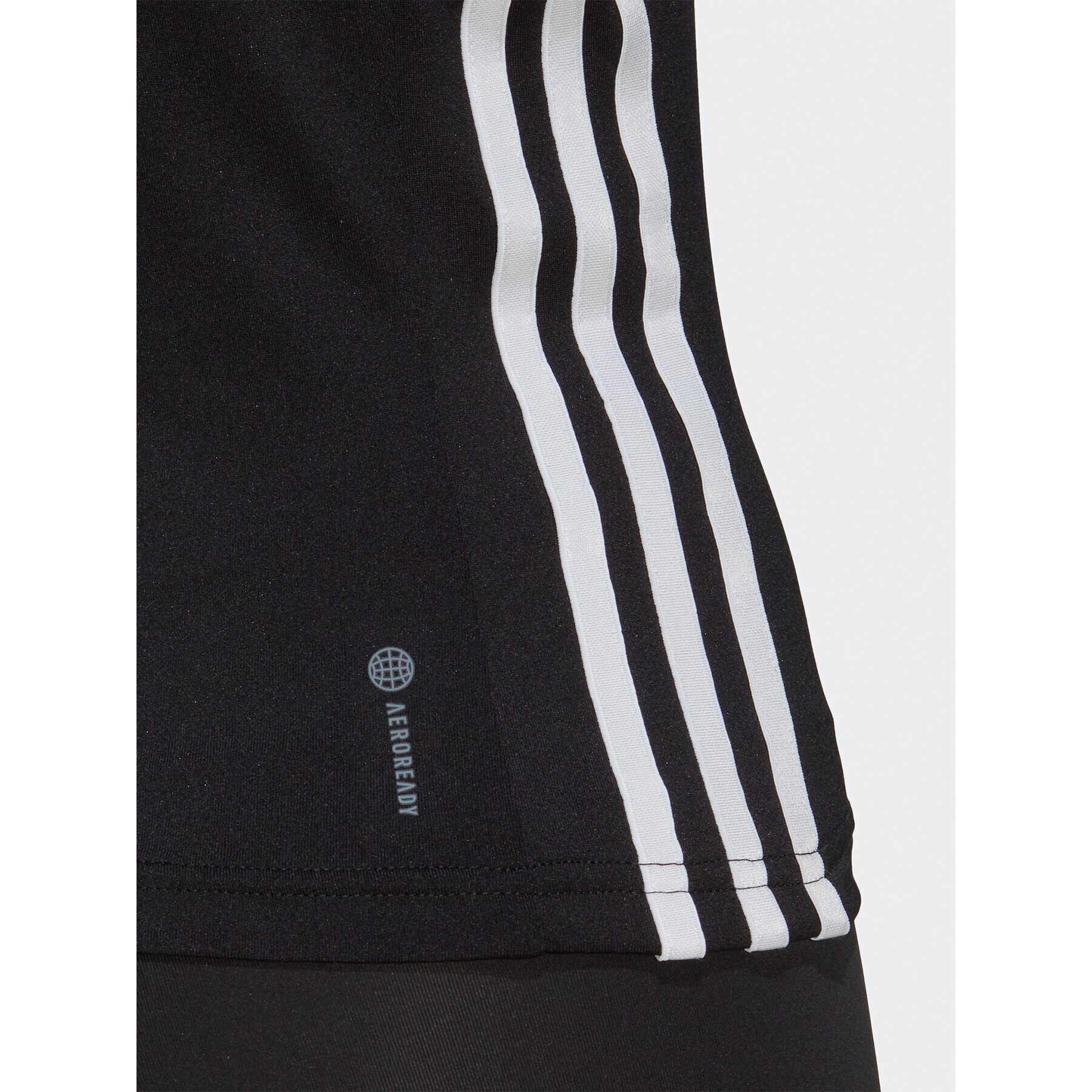 adidas Top AEROREADY Train Essentials Regular 3-Stripes Tank Top HR7815 Negru Slim Fit - Pled.ro