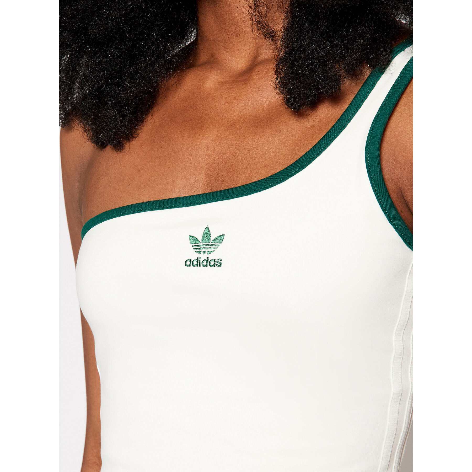 adidas Top Tennis Luxe Asymmetrical H56465 Alb Regular Fit - Pled.ro