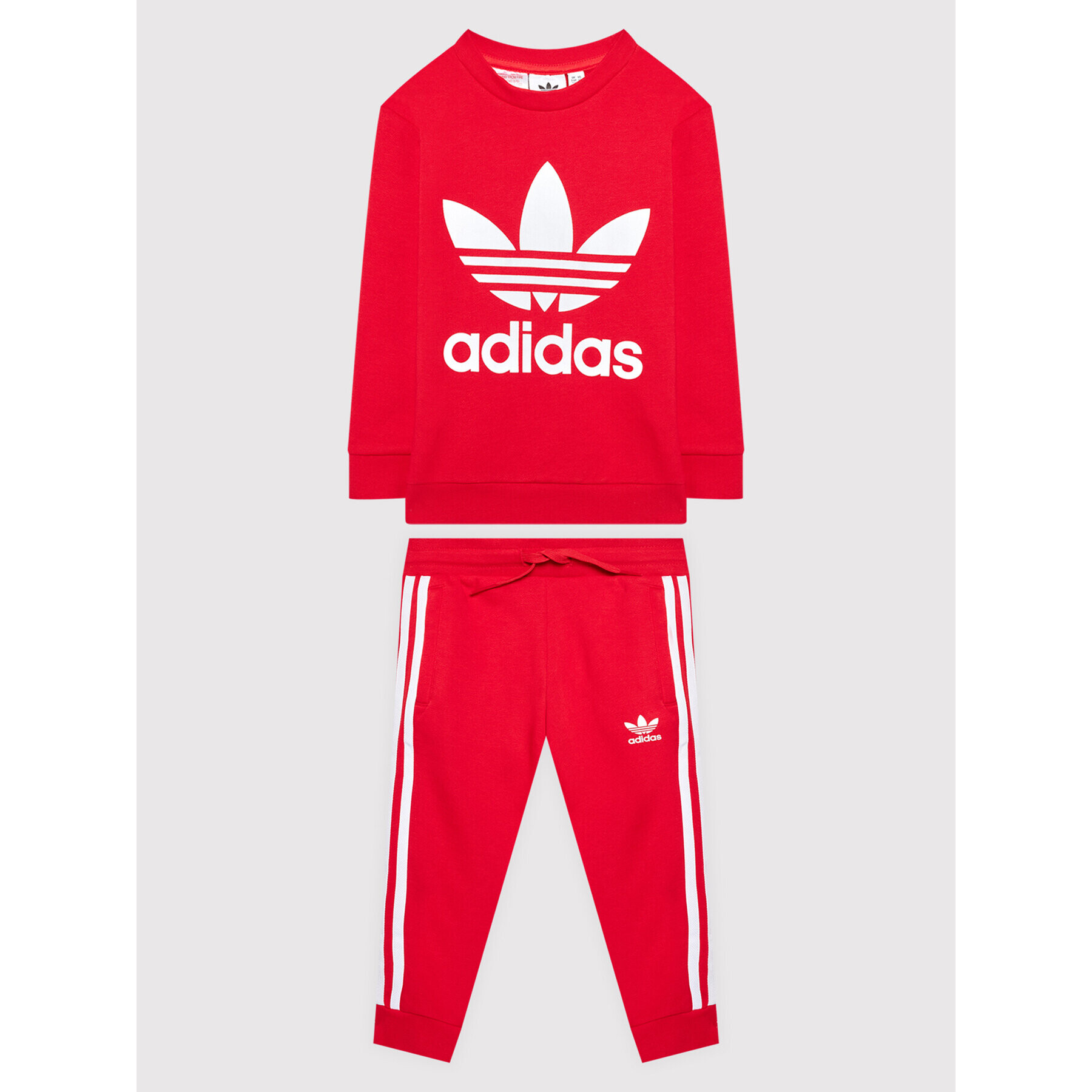 adidas Trening adicolor H25251 Roșu Standard Fit - Pled.ro