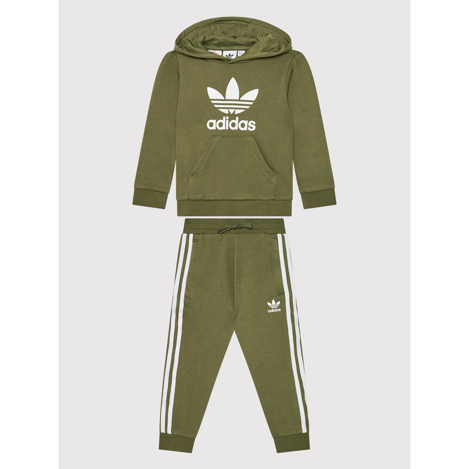 adidas Trening adicolor HC4462 Verde Regular Fit - Pled.ro