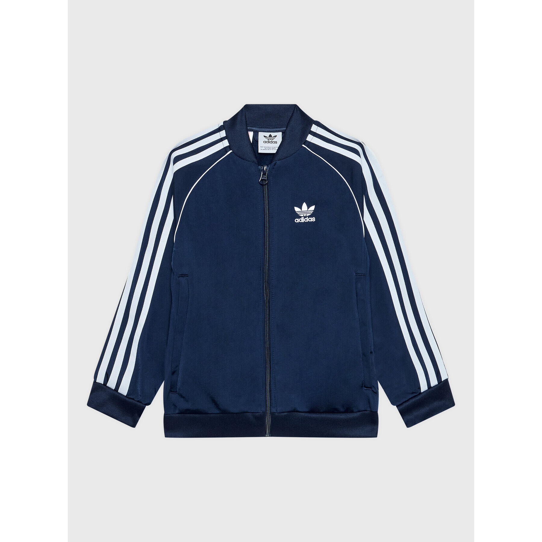 adidas Trening adicolor HK2964 Bleumarin Regular Fit - Pled.ro