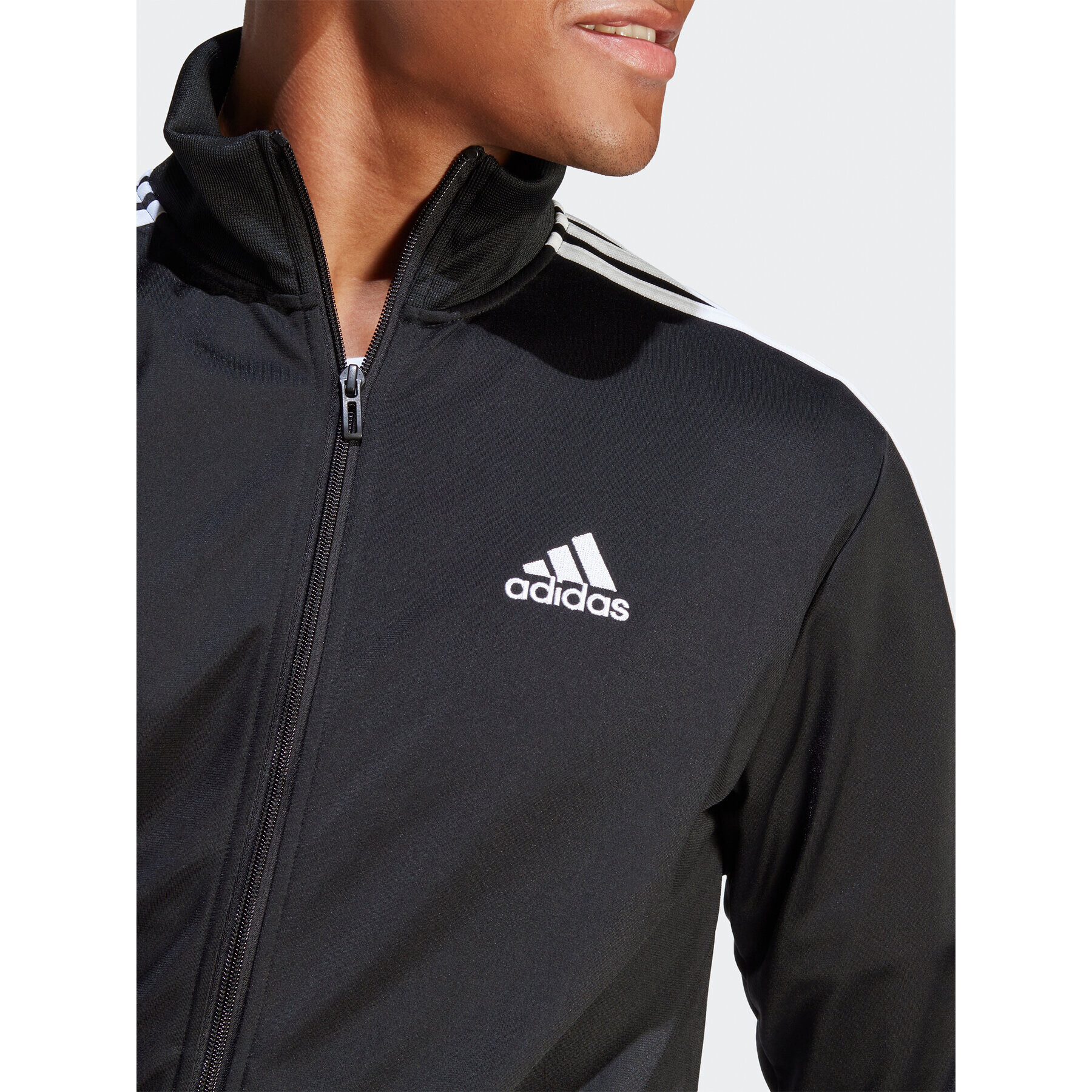 adidas Trening Basic 3-Stripes IC6747 Negru Regular Fit - Pled.ro