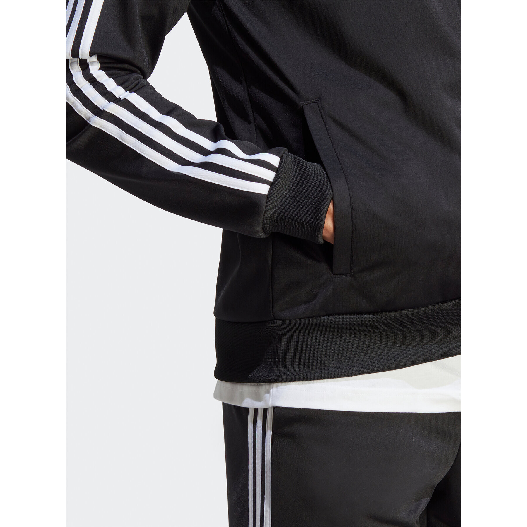 adidas Trening Basic 3-Stripes IC6747 Negru Regular Fit - Pled.ro