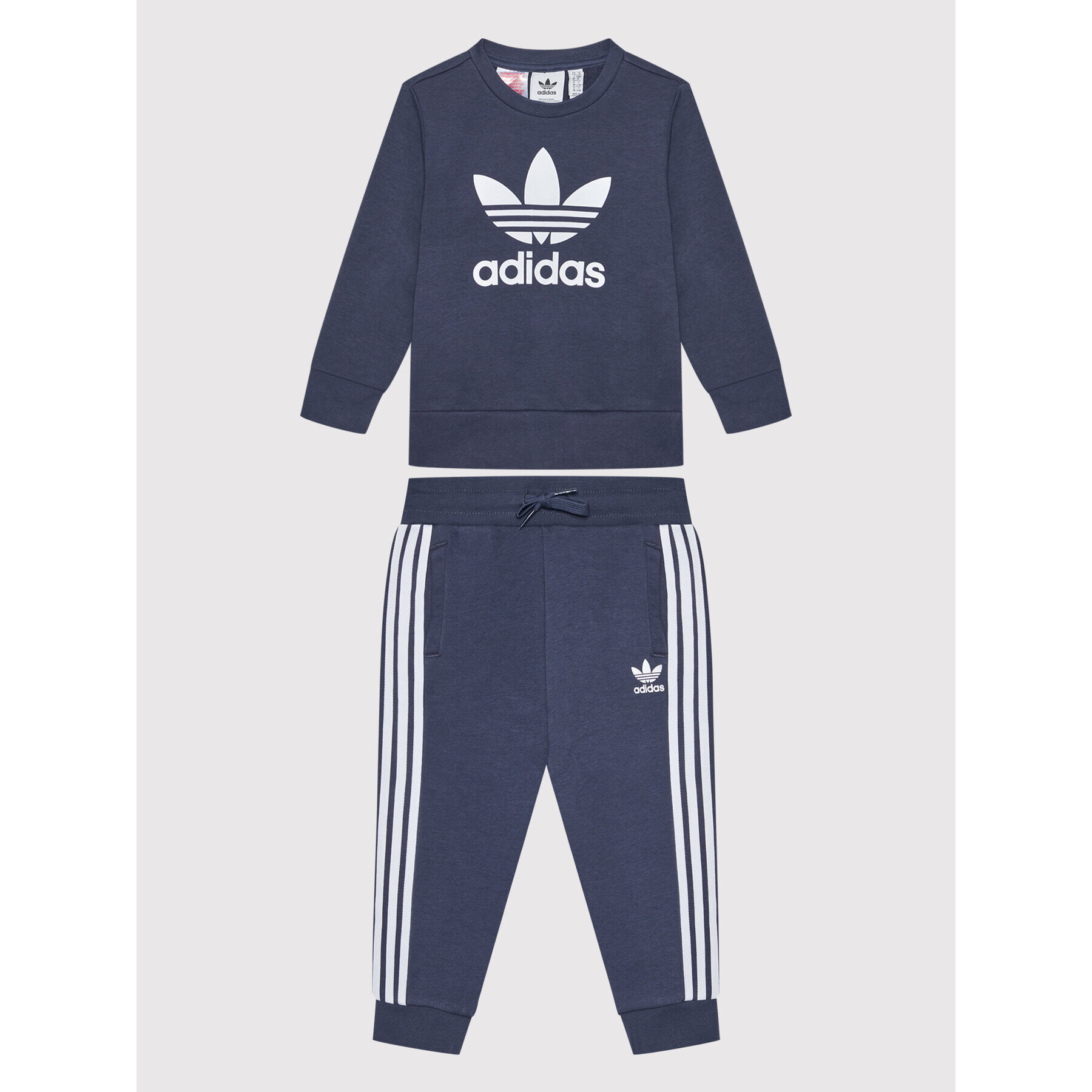 adidas Trening Crew HE4661 Bleumarin Regular Fit - Pled.ro